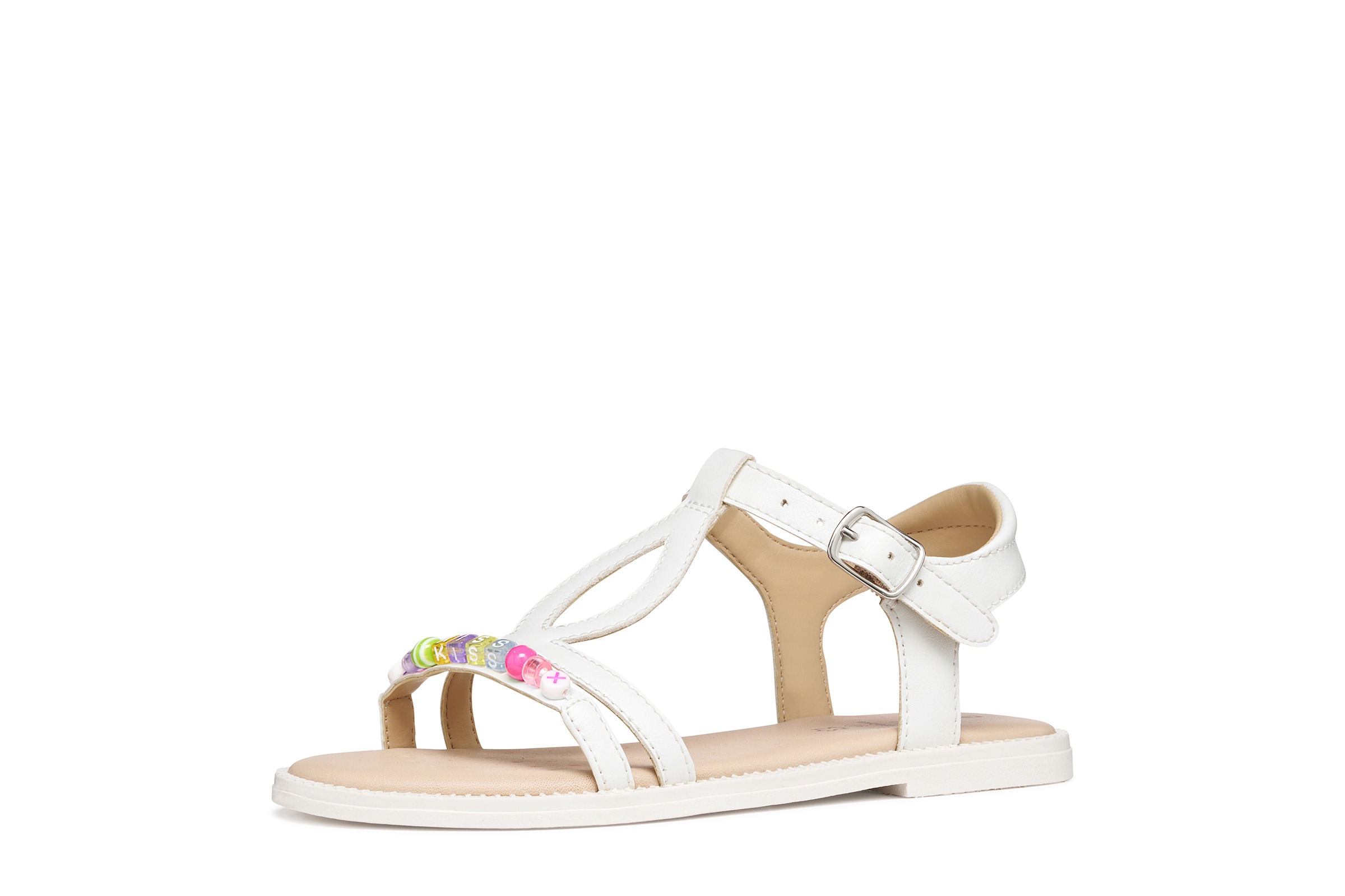 Geox Sandale »J SANDAL KARLY GIRL«  Sandale mit Fersenriemen, Größenschablone zum Download