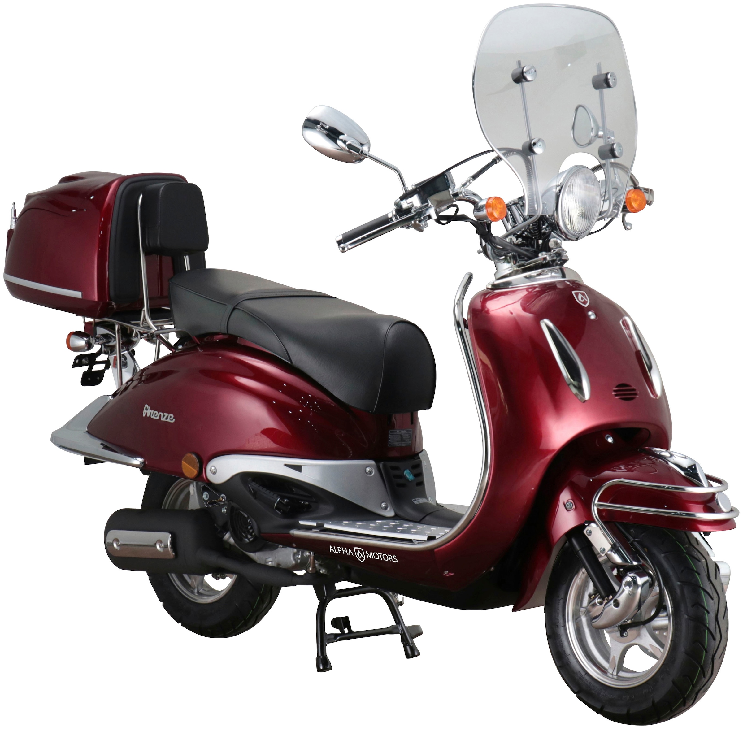 Alpha Motors Motorroller »Retro Firenze Limited«, 125 cm³, 85 km/h, Euro 5,  8,6 PS, (Spar-Set) jetzt im %Sale | Motorroller