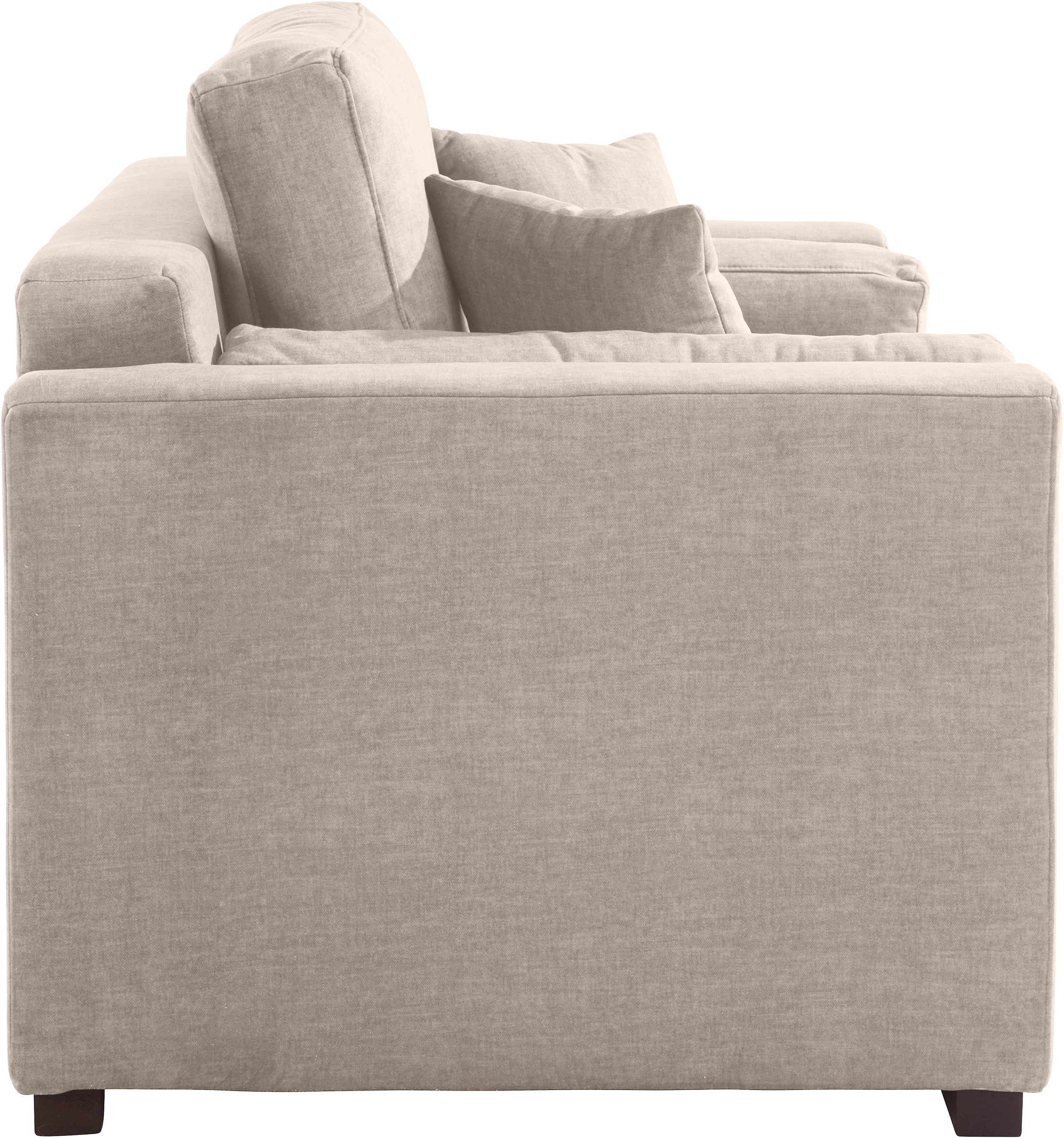 Home affaire Loveseat »Fresh Pond Sessel«, weicher Sitzkomfort, incl. Zierkissen, B/T/H: 140/96/95 cm