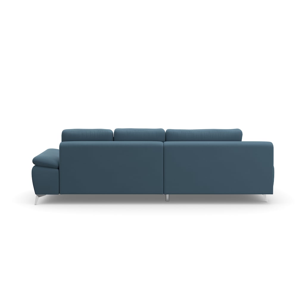 sit&more Ecksofa »Latigo L-Form«, mit Mega-Recamiere, wahlweise mit Bettfunktion und Bettkasten