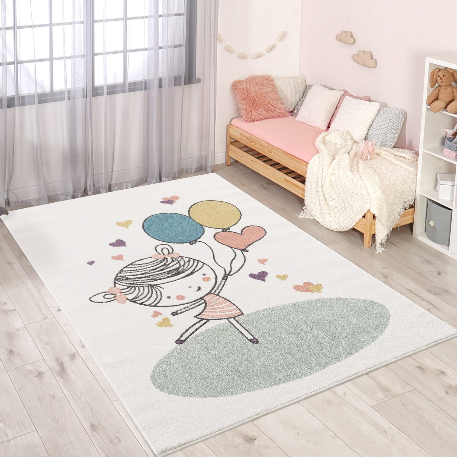 Carpet City Kinderteppich »Anime9393«, rechteckig, 11 mm Höhe, Spielteppich günstig online kaufen
