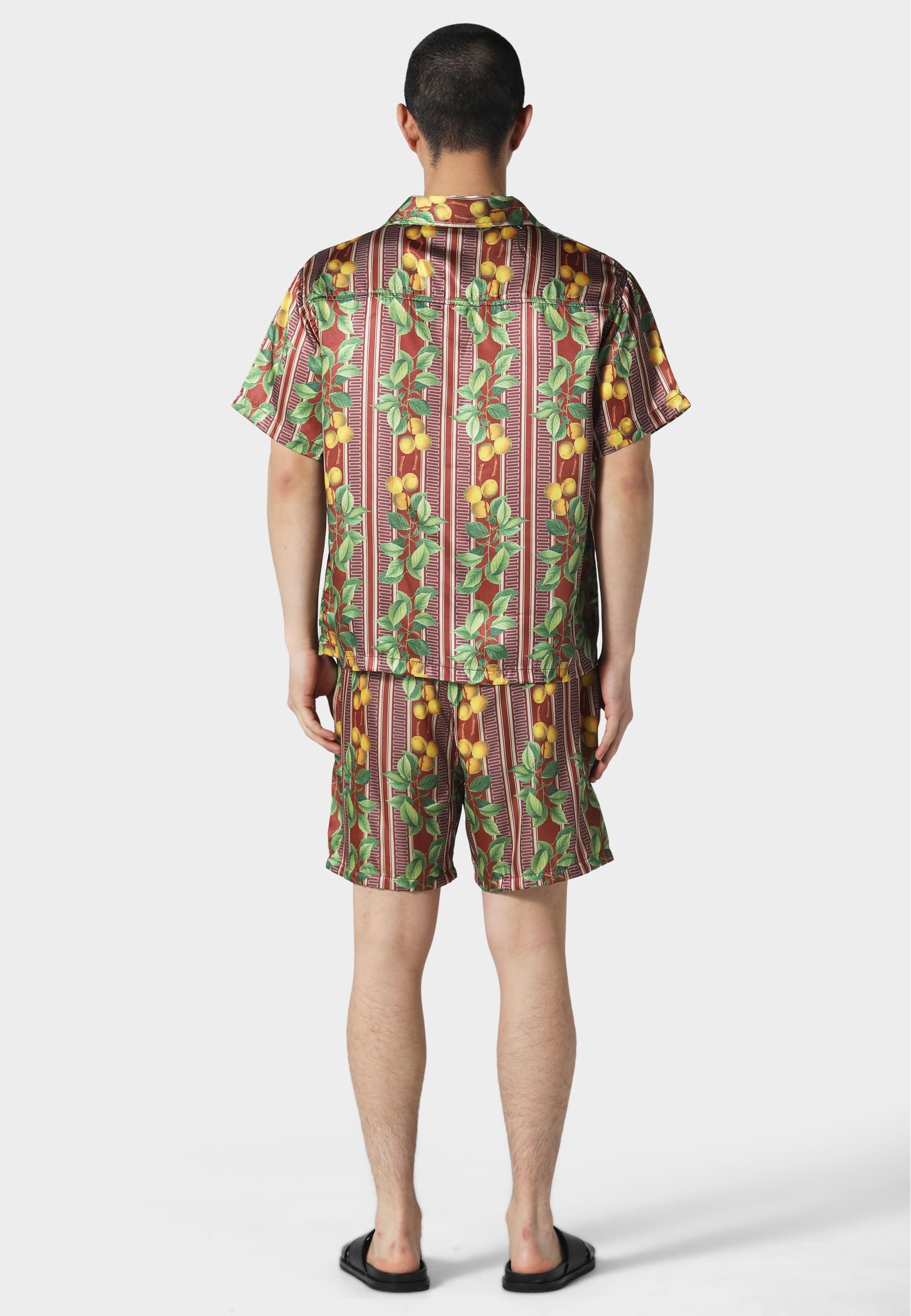 Pas De Monaco Langarmhemd »Pas De Monaco FRUITS CUBAN SHIRT« 1 Stk.