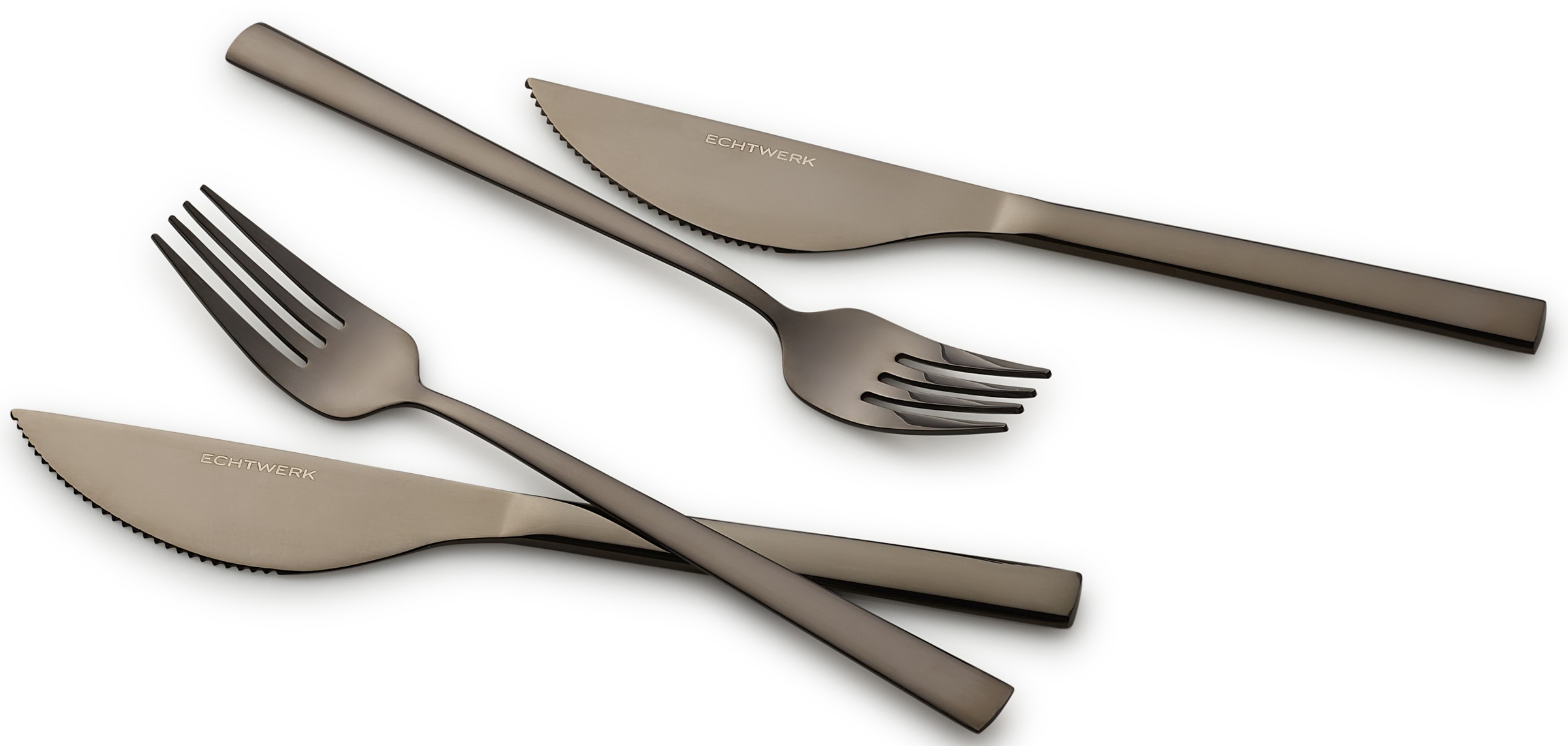 ECHTWERK Besteck-Set »Angelini«, (Set, 4 tlg.), für Pizza, Quiche, Flammkuchen