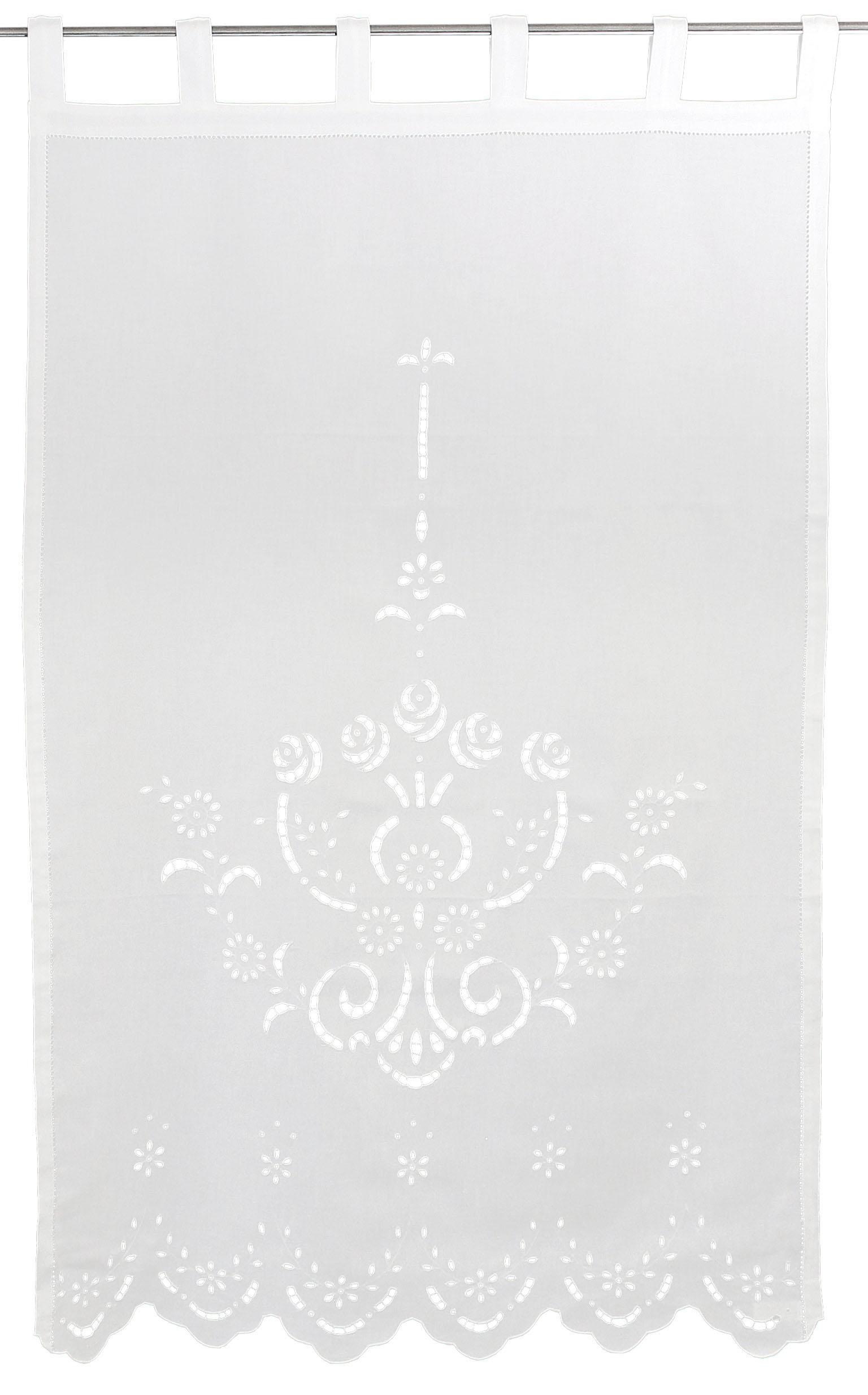 HOSSNER - ART OF HOME DECO Vorhang »Ortler« Schlaufen 1 Stk. tlg. günstig online kaufen