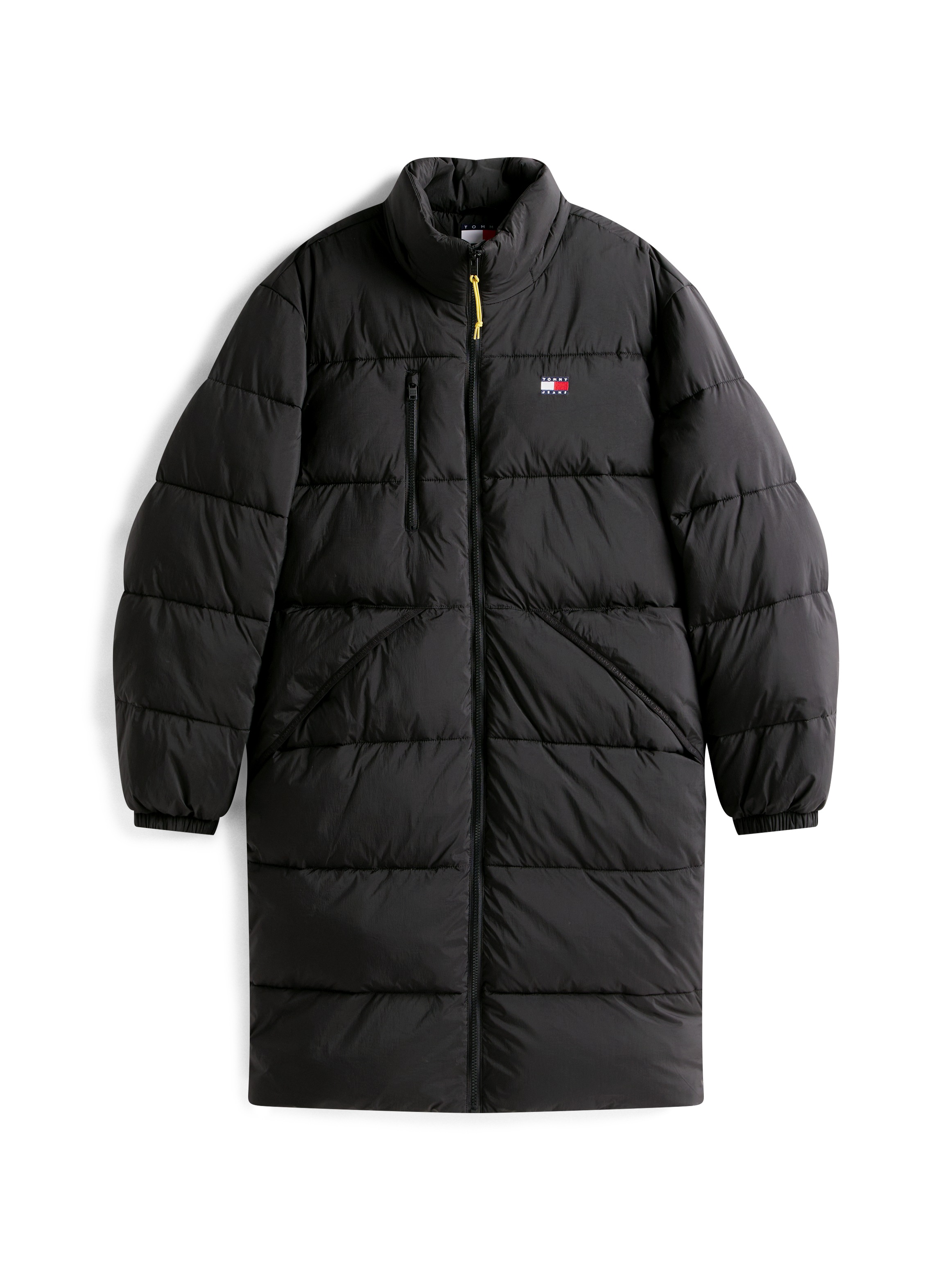 Tommy Jeans Steppmantel »VAIL MAXI PARKA« Regular fit mit abnehmbarer Kapuze