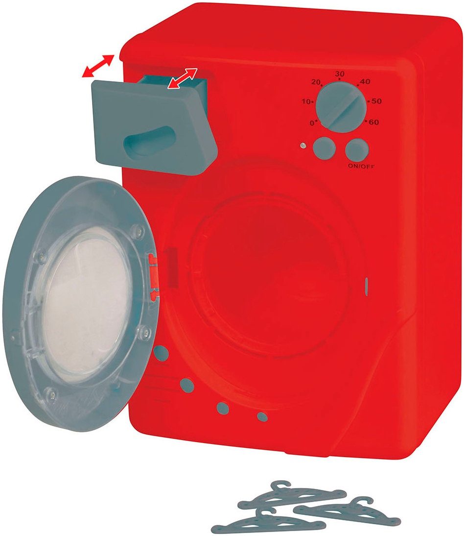 Happy People Kinder-Haushaltsset »Waschmaschine und Bügeleisen«, mit Licht- und Soundeffekt