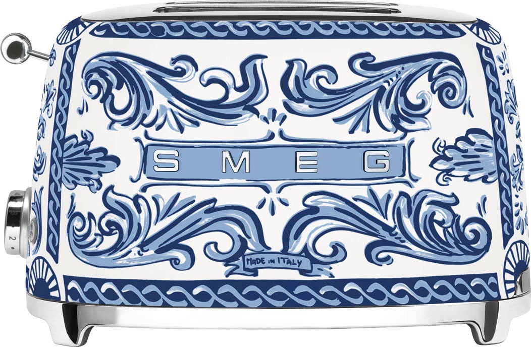 SMEG DOLCE & GABBANA Toaster »TSF01DGBEU«, 2 Schlitze, für 2 Scheiben, 950 günstig online kaufen