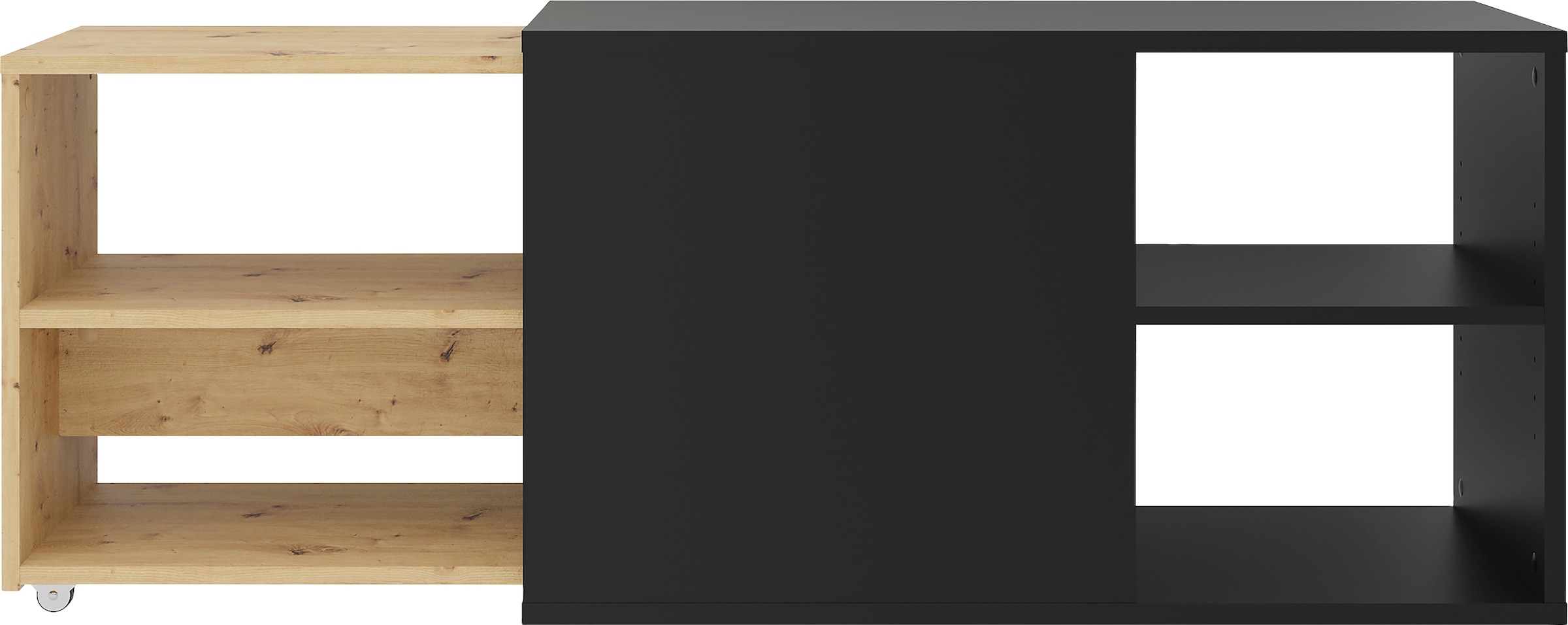 FMD TV-Board »Slide«, ausziehbar auf 129 cm günstig online kaufen