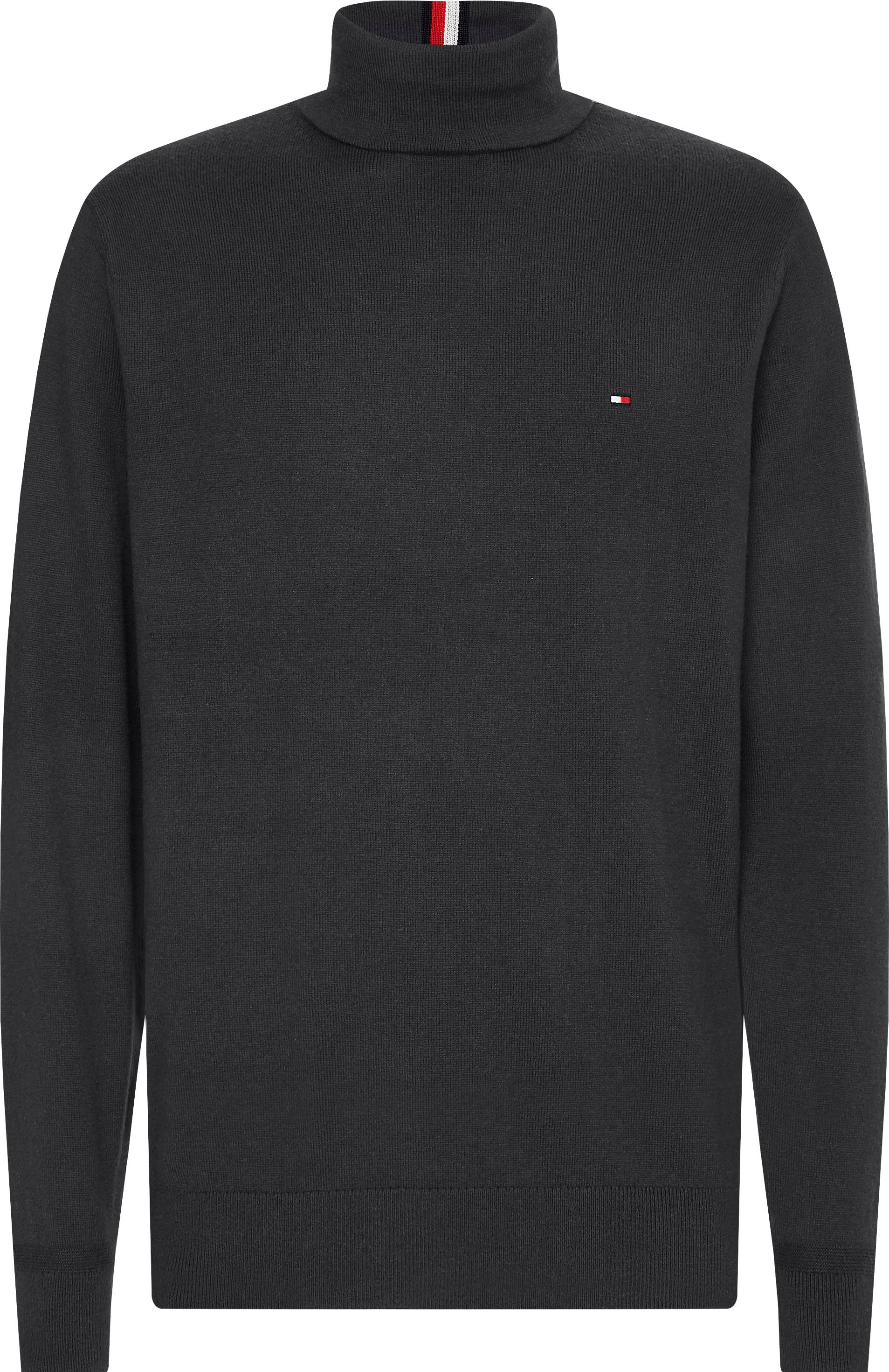 Tommy Hilfiger Rollkragenpullover »PIMA ORG CTN CASHMERE ROLL NECK«