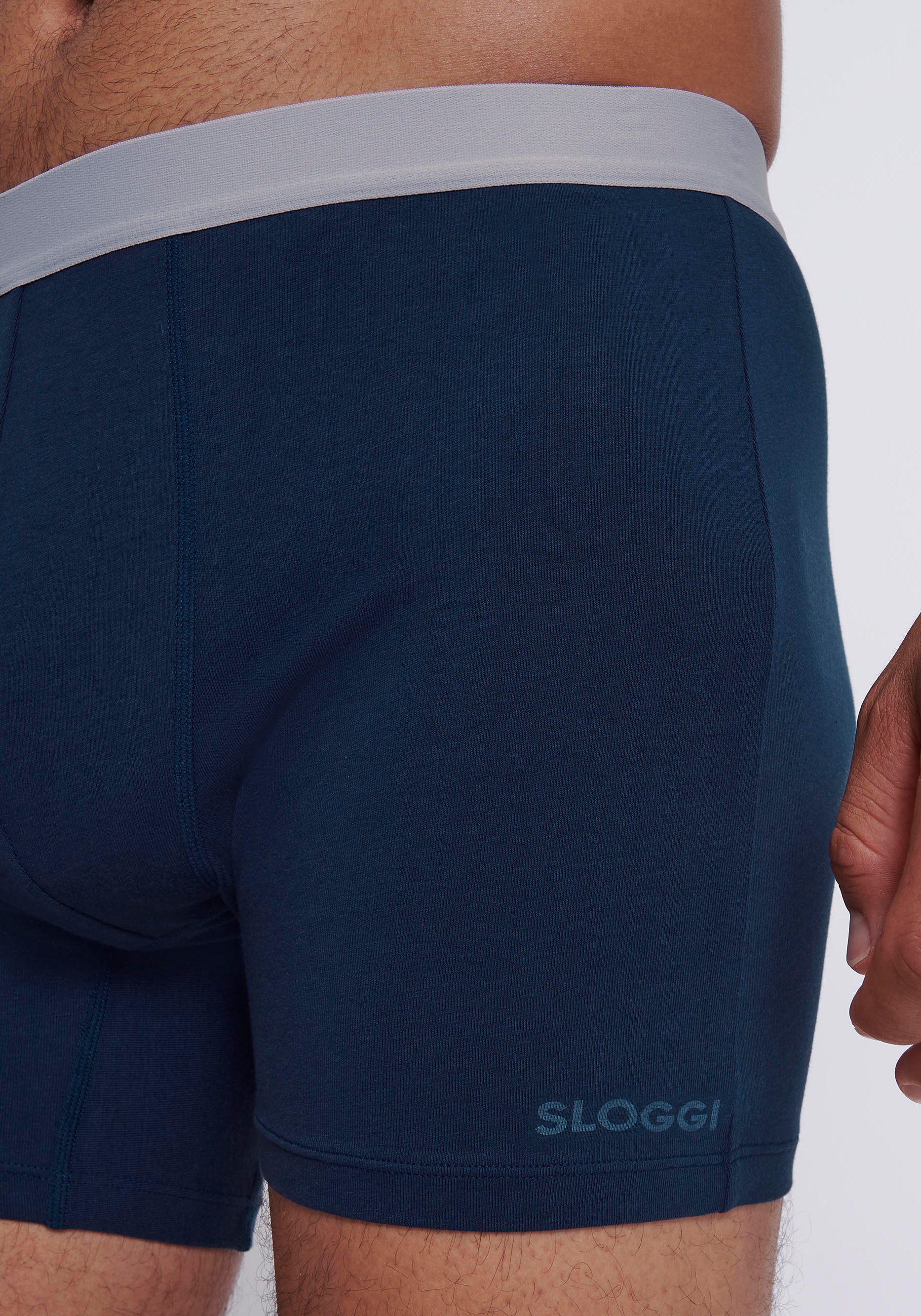 sloggi Boxer »men GO ABC 2.0 Short 2P«, (2 St., 2er Pack), moderne bequeme Basics