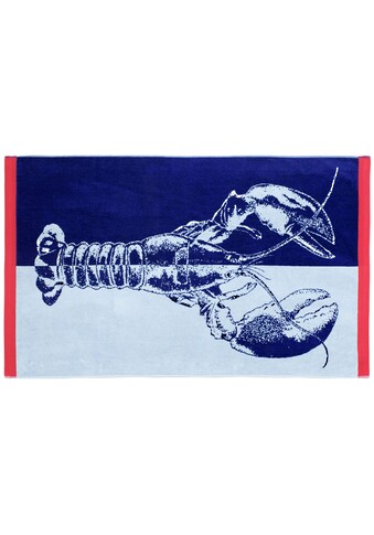 Gözze Strandtuch »Lobster«, (1 St.), Badetuch, mit Hummer-Motiv, reine Baumwolle kaufen