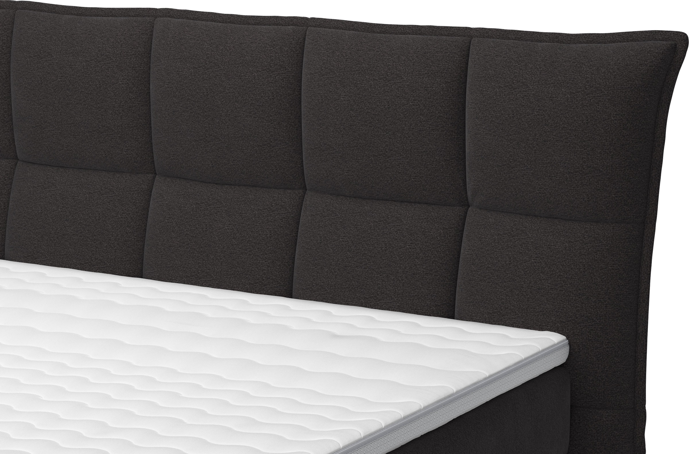COTTA Boxspringbett »Sarah«, inkl. Topper, 2 Matratzenkerne, Härtegrade H2, H3 oder H4