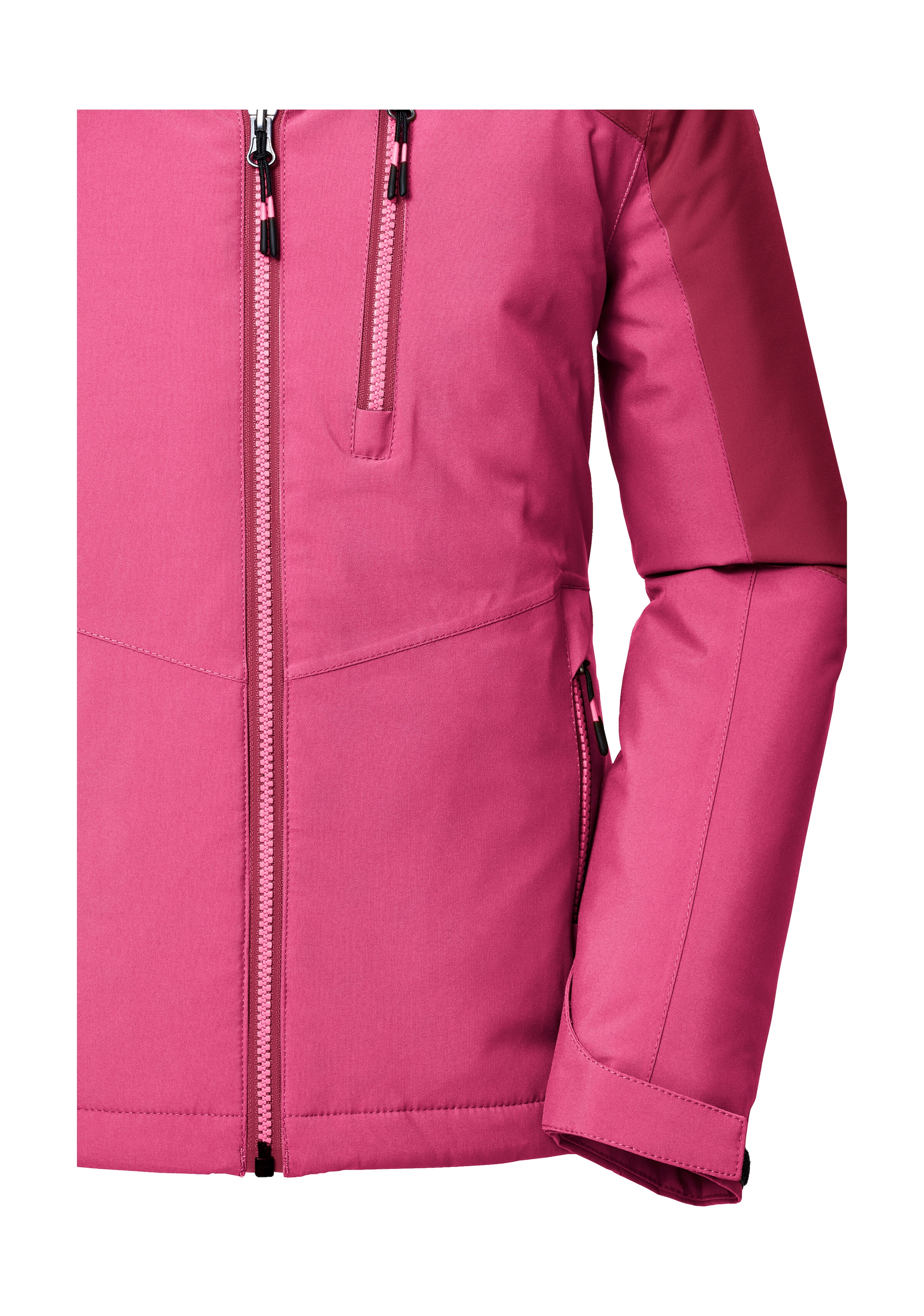 Killtec Funktionsjacke »KOW 353 GRLS JCKT«, Wasserdichte Mädchenjacke mit Kapuze, Schneefang und Fleece-Einsatz