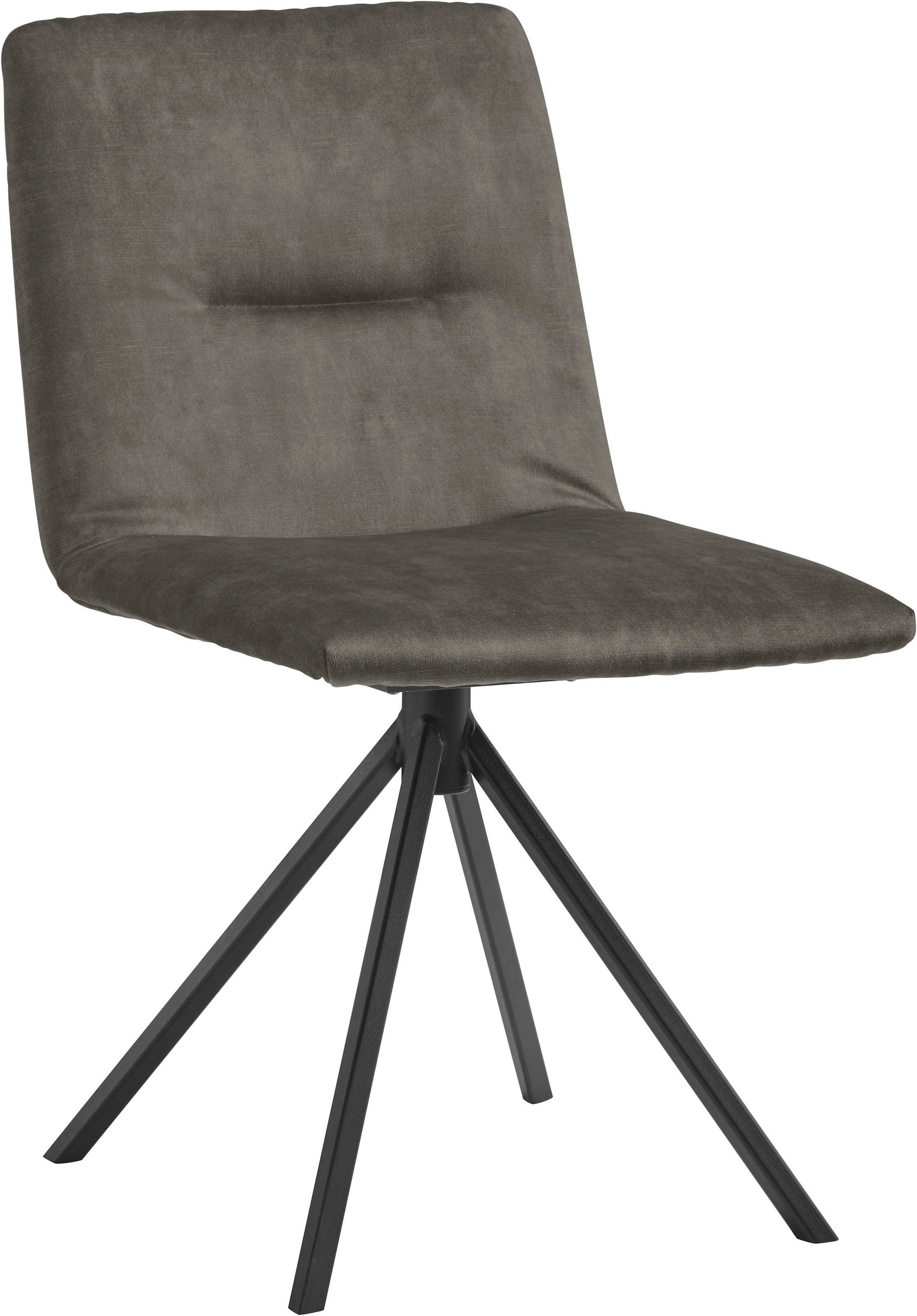 Musterring Polsterstuhl "JustB SP500", 1 St., Veloursstoff, ohne Armlehne, günstig online kaufen