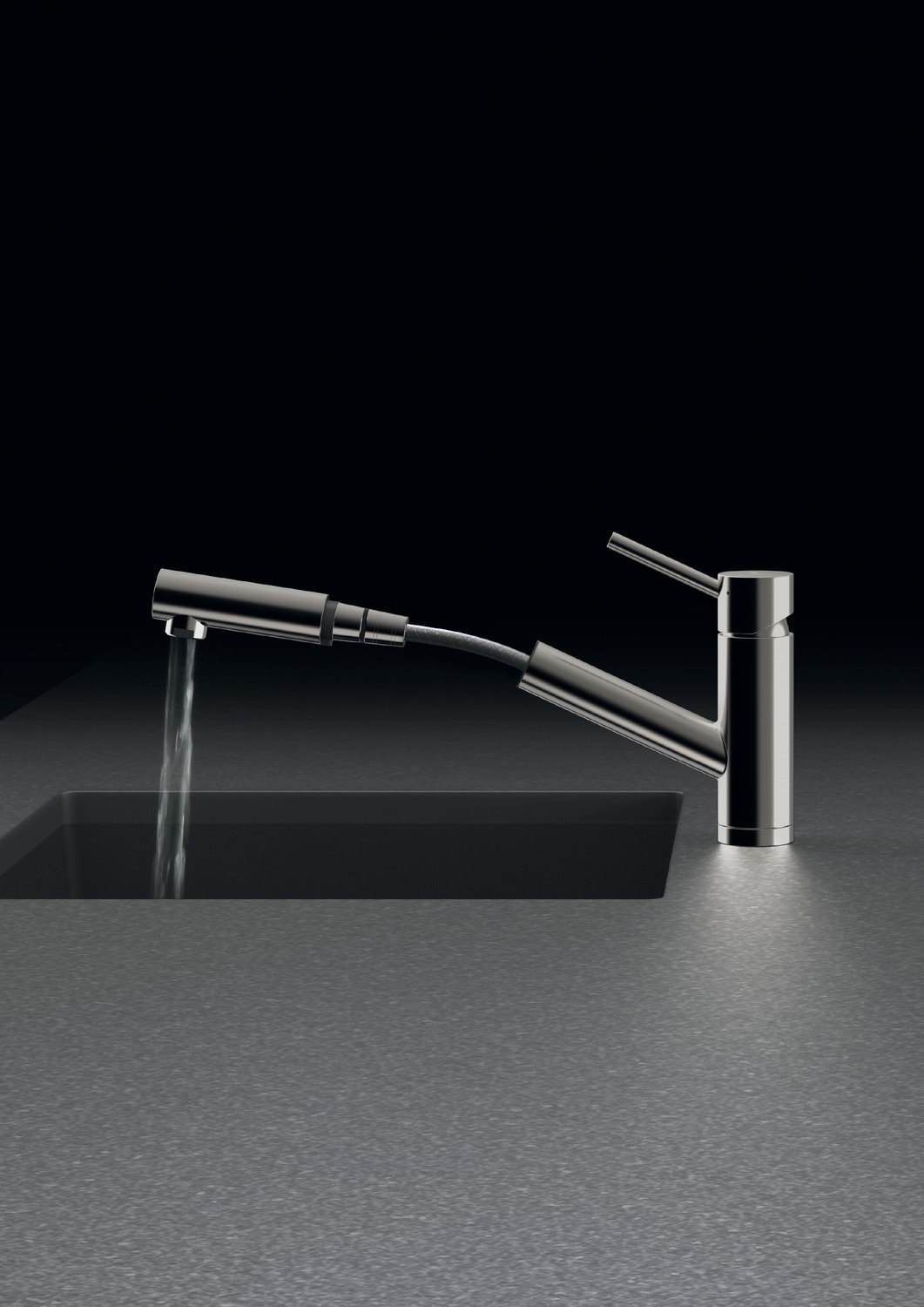 Schock Küchenarmatur »Altos S« Hochdruck, ausziehbarer Auslauf, Flüsterperlator, Rückflussverhinderer