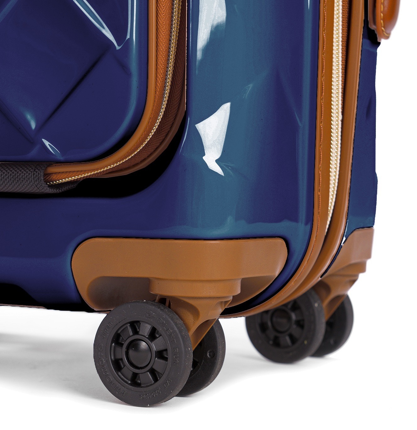 Stratic Trolley »Leather&More Hartschalen-Koffer S«, 4 Rollen, Handgepäck Reisekoffer Reisegepäck TSA-Zahlenschloss