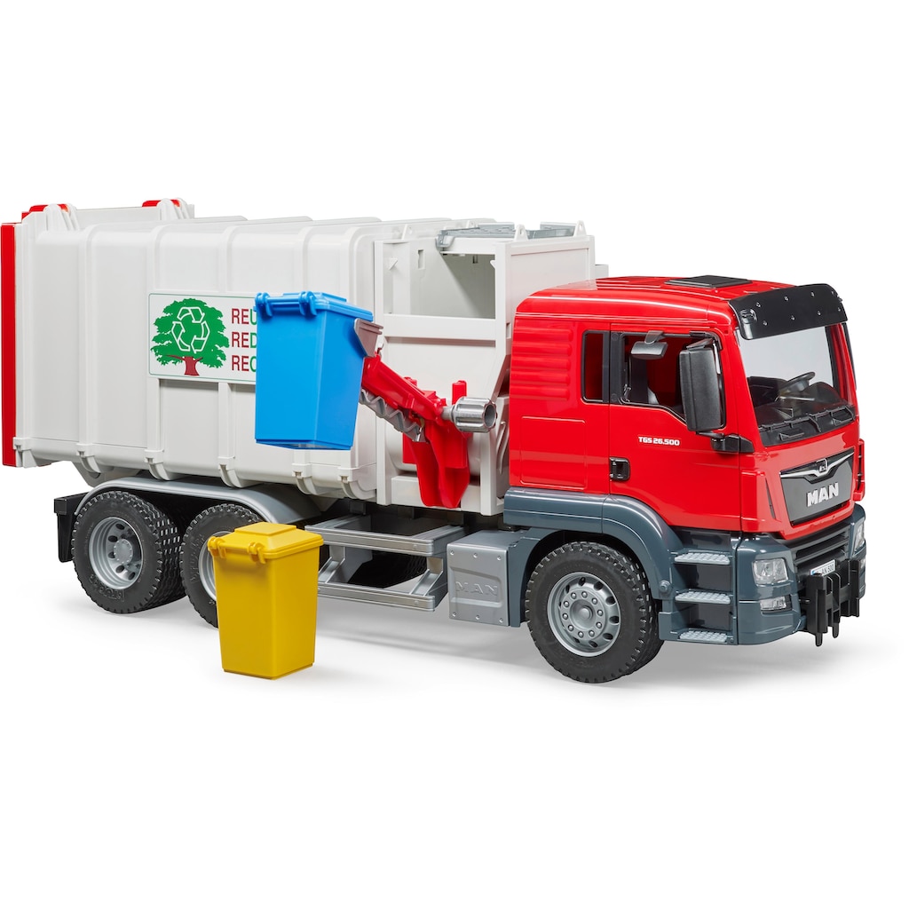 Bruder® Spielzeug-Müllwagen »MAN TGS Seitenlader«, Made in Germany