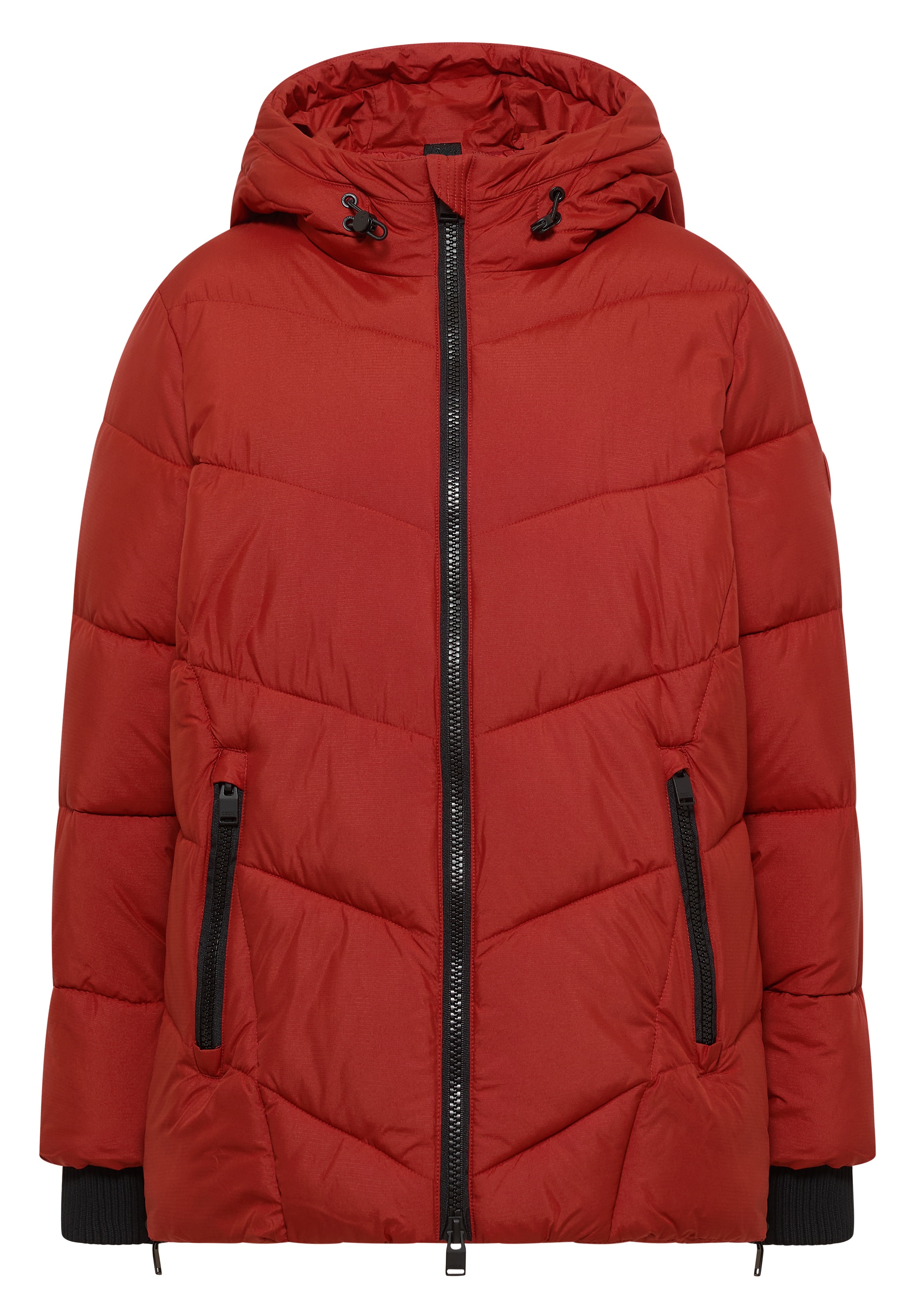 Cecil Steppjacke mit Kapuze Winterjacke in Midi-Länge mit Kapuze