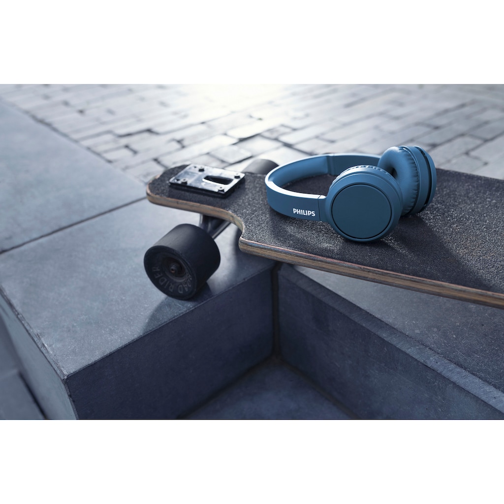 Philips Over-Ear-Kopfhörer »TAH4205«, Bluetooth-A2DP Bluetooth-AVRCP Bluetooth-HFP-HSP, Rauschunterdrückung-integrierte Steuerung für Anrufe und Musik