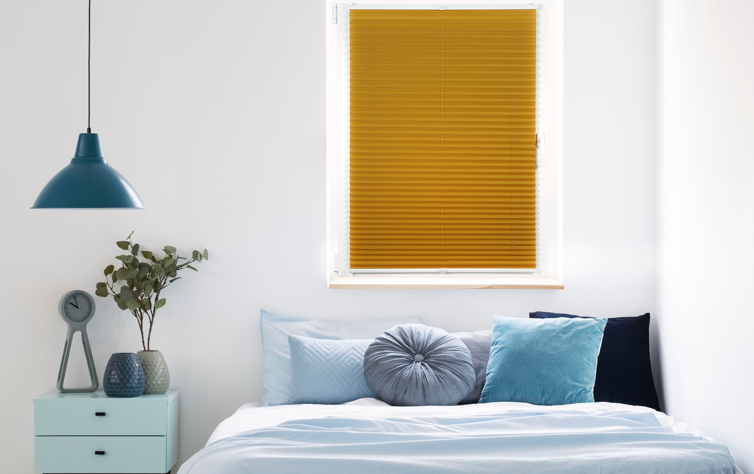 mydeco Plissee »Free«, Lichtschutz, ohne Bohren, verspannt günstig online kaufen