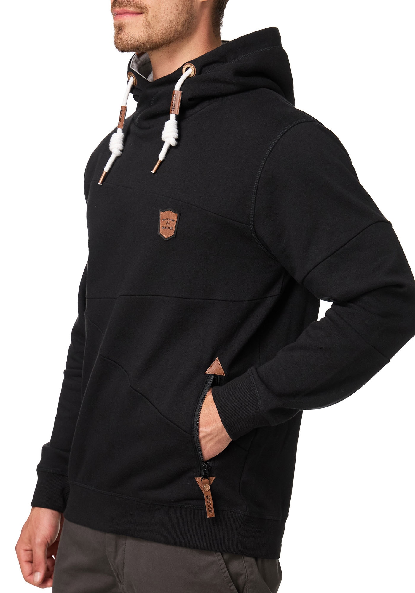 Indicode Kapuzensweatshirt »INAix«