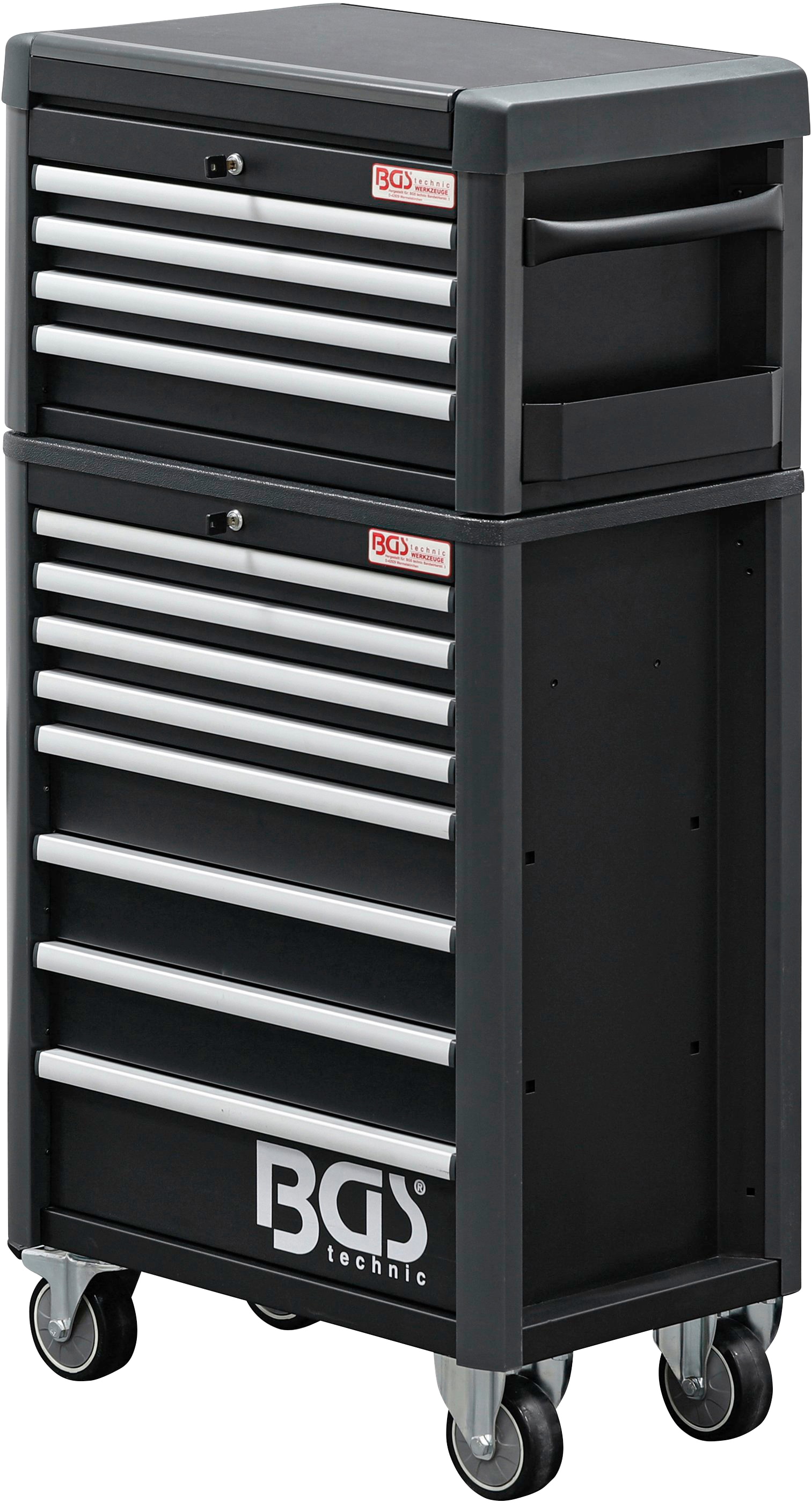 BGS Werkstattwagen »Profi Standard Maxi«, (263 tlg.), 12 Schubladen