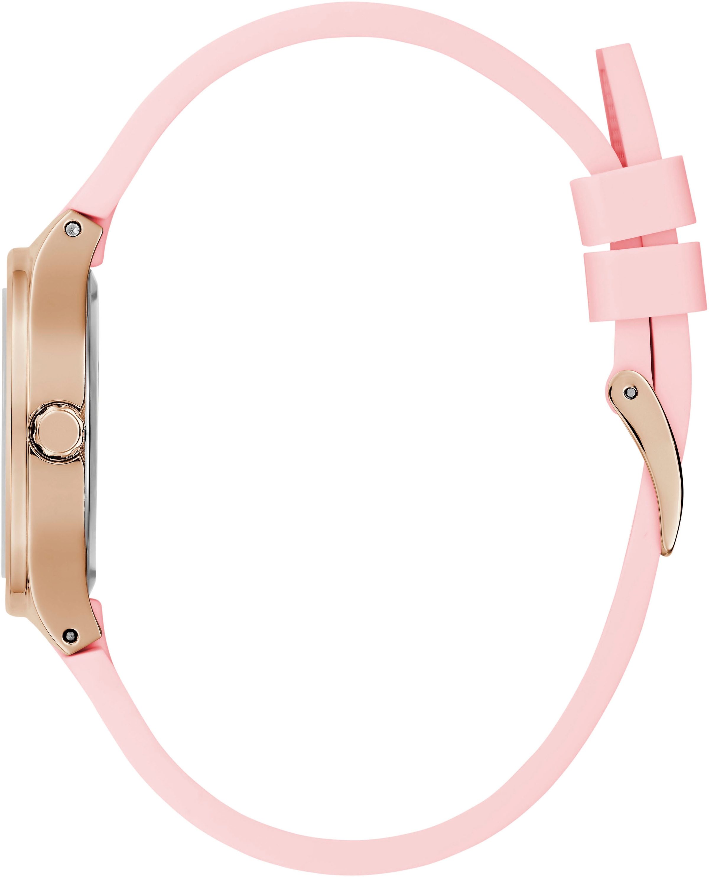 Guess Quarzuhr »EVE«, Armbanduhr, Damenuhr