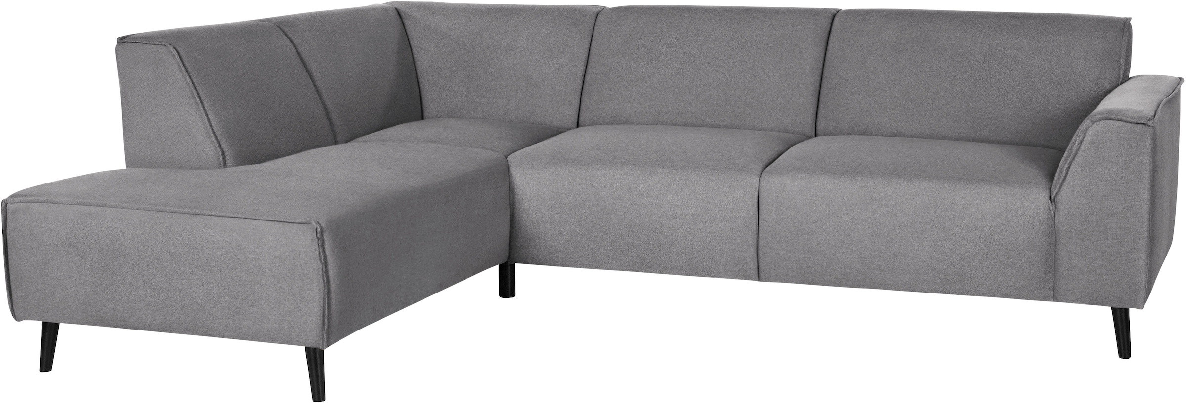 DOMO collection Ecksofa »Amora, bequem und zeitlos, L-Form«, mit Federkern günstig online kaufen