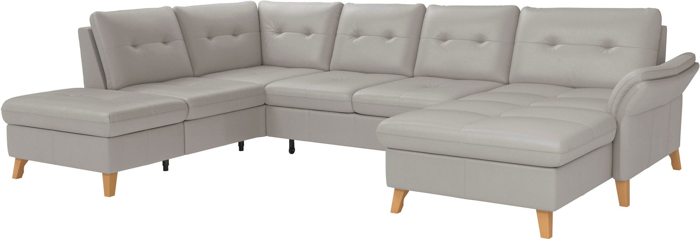 sit&more Wohnlandschaft »Göteborg«, inkl. Sitztiefenverstellung, wahlweise mit Bettfunktion & Bettkasten
