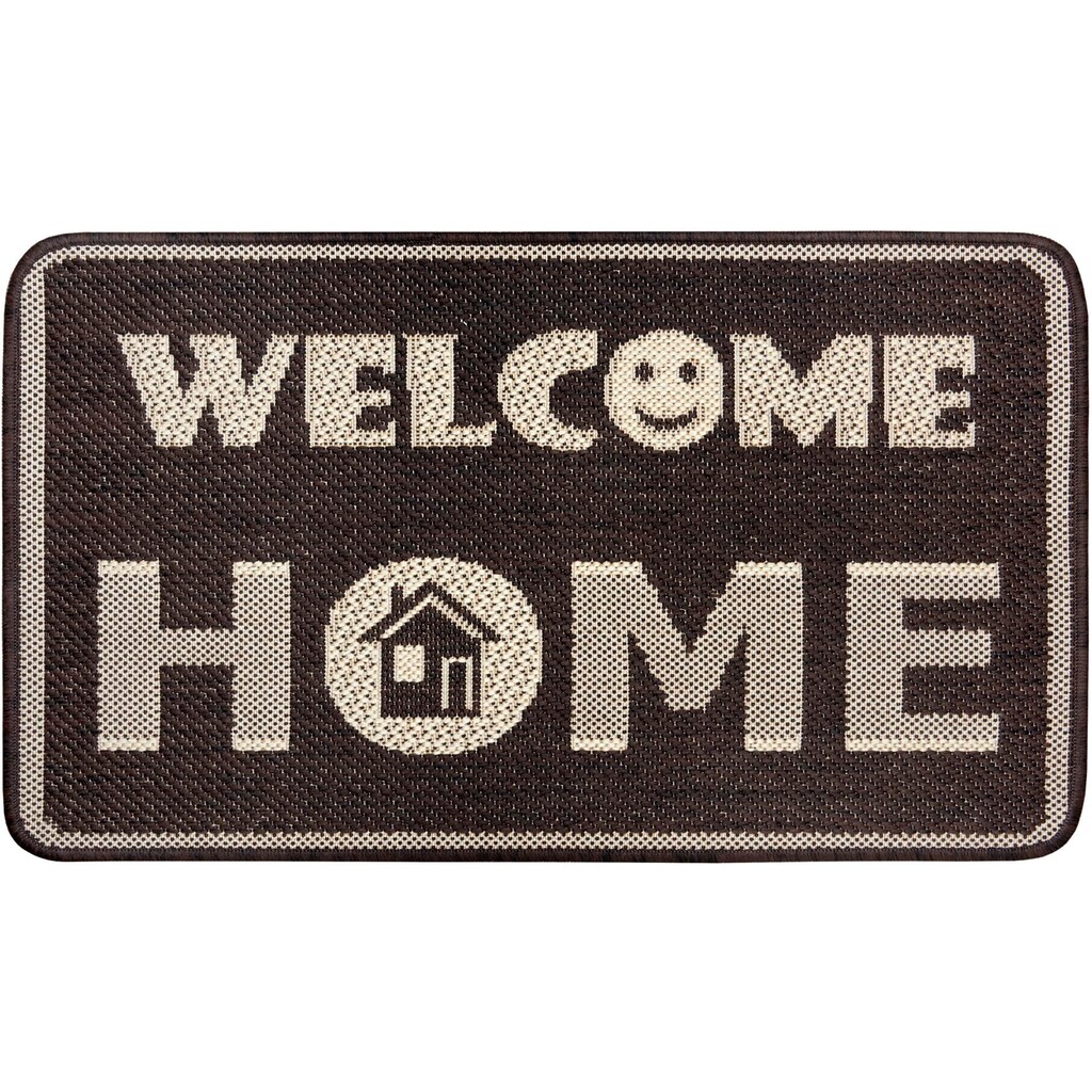 HANSE Home Fußmatte »Smiley Welcome«, rechteckig