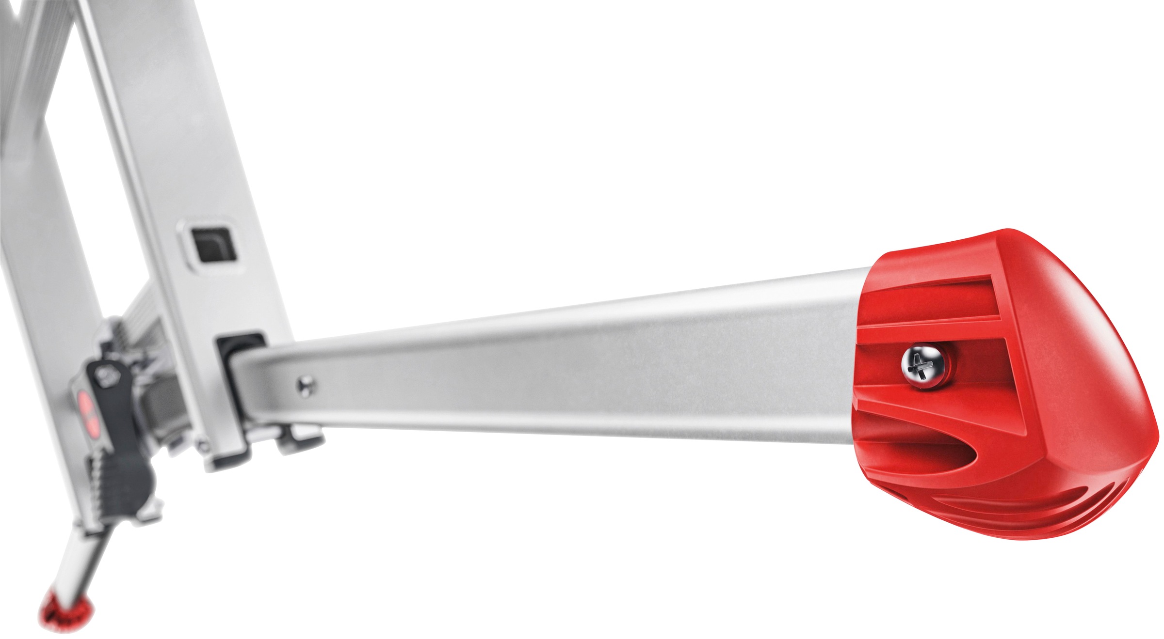 Hailo Anlegeleiter »S100 ProfiLOT«, Aluminium Kombileiter 3-teilig, 2x6 + 1x5-sprossig