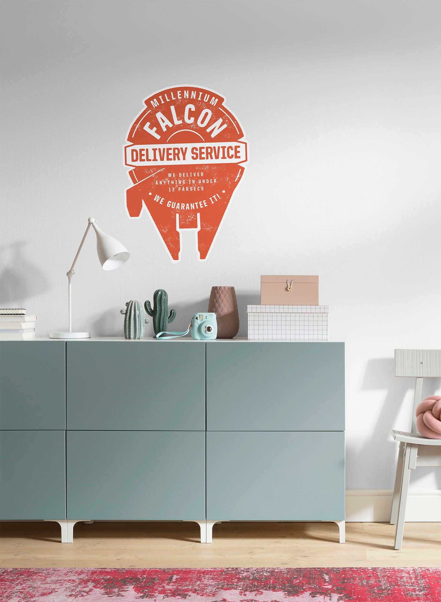 Komar Wandtattoo »Star Wars Delivery Service - Größe 50 x 70 cm«, (1 St.), selbstklebend, Wandsticker, Kinderzimmer