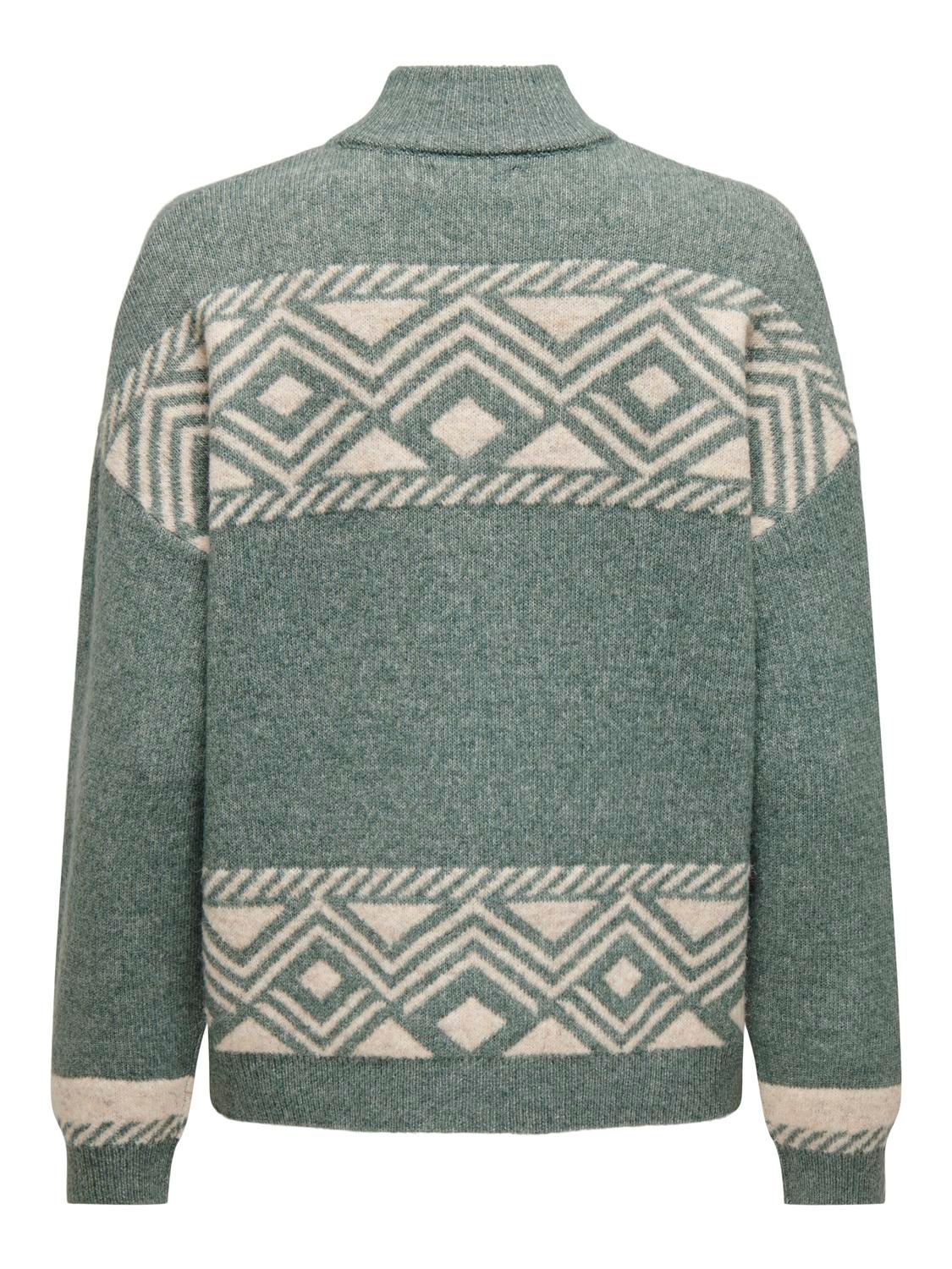 ONLY Stehkragenpullover »ONLVICTORIA L/S PULLOVER KNT NOOS«