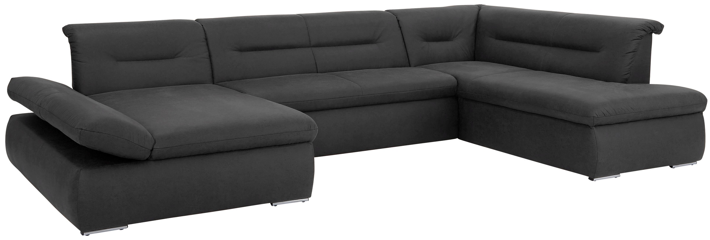 INOSIGN Wohnlandschaft »Avesa U-Form«, Wahlweise mit Armteilverstellung und Bettfunktion, B/T/H: 355/216/80cm