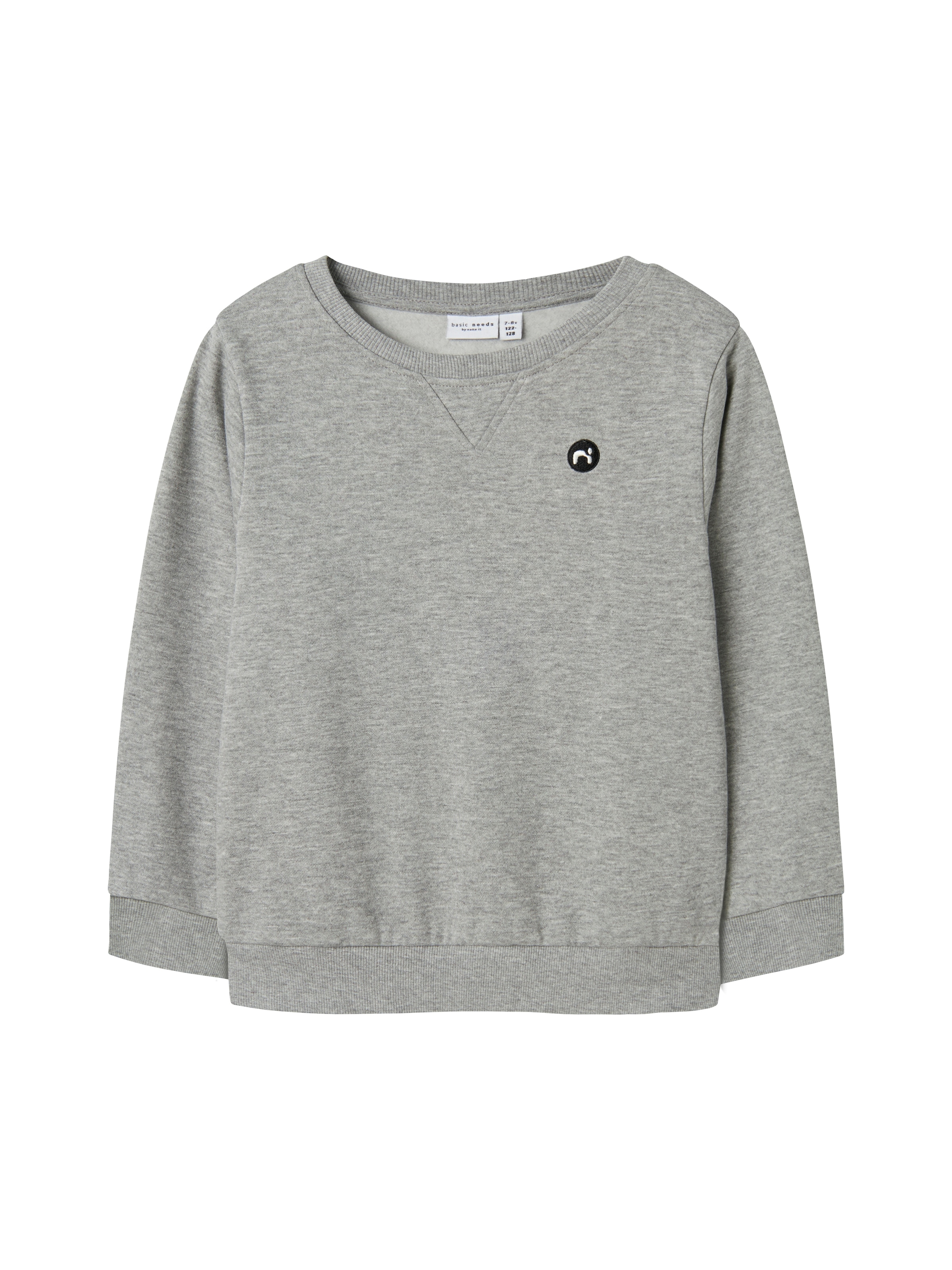 Name It Sweatshirt »NKMVIMO für Jungen mit Bündchen und klassischer Form«, unifarben, casual, regular fit, Baumwollmischung, Rundhals