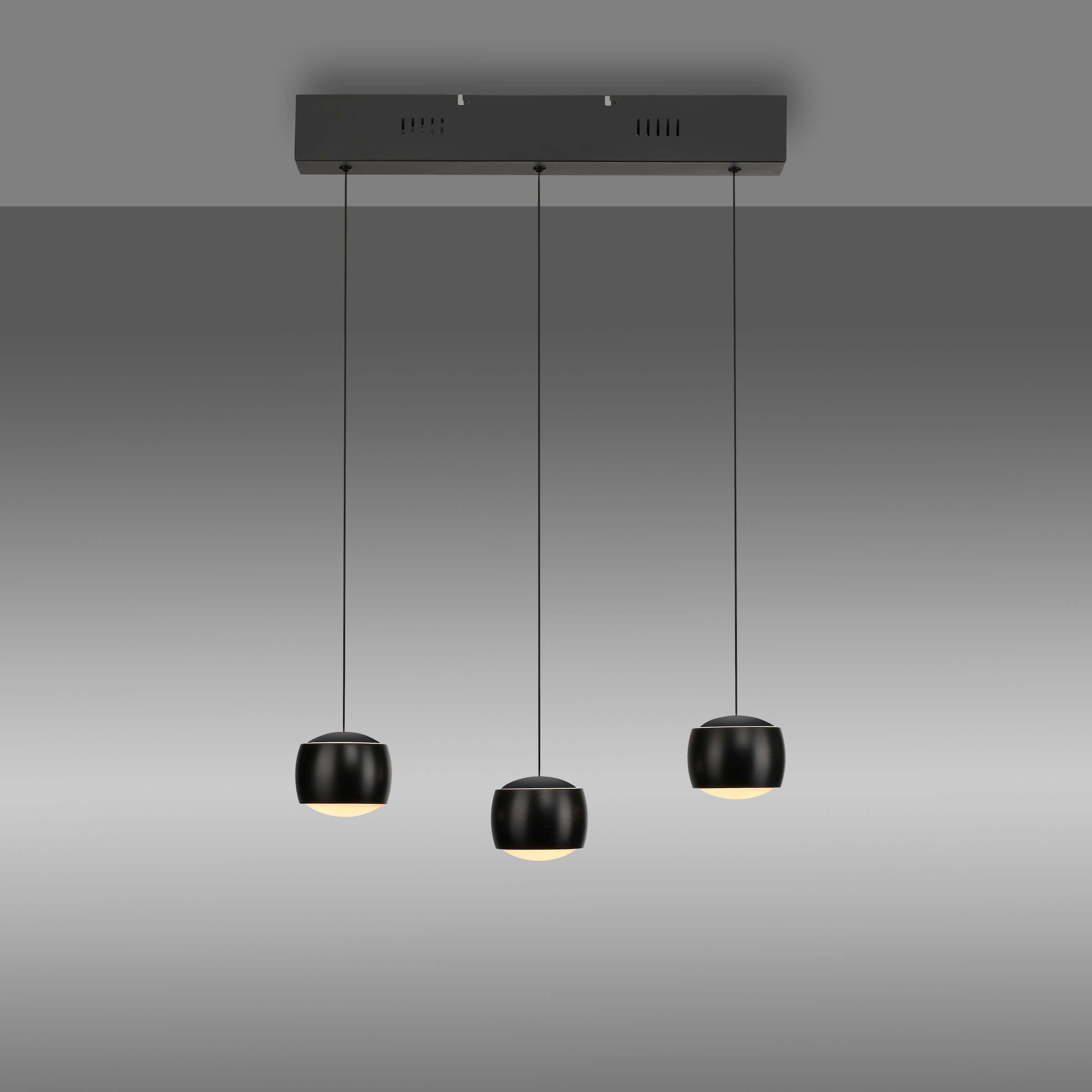 JUST LIGHT Pendelleuchte »BALLINI«, 3 flammig, Leuchtmittel LED-Board | LED fest integriert, LED, Comfort Lift, dimmbar, Switchmo