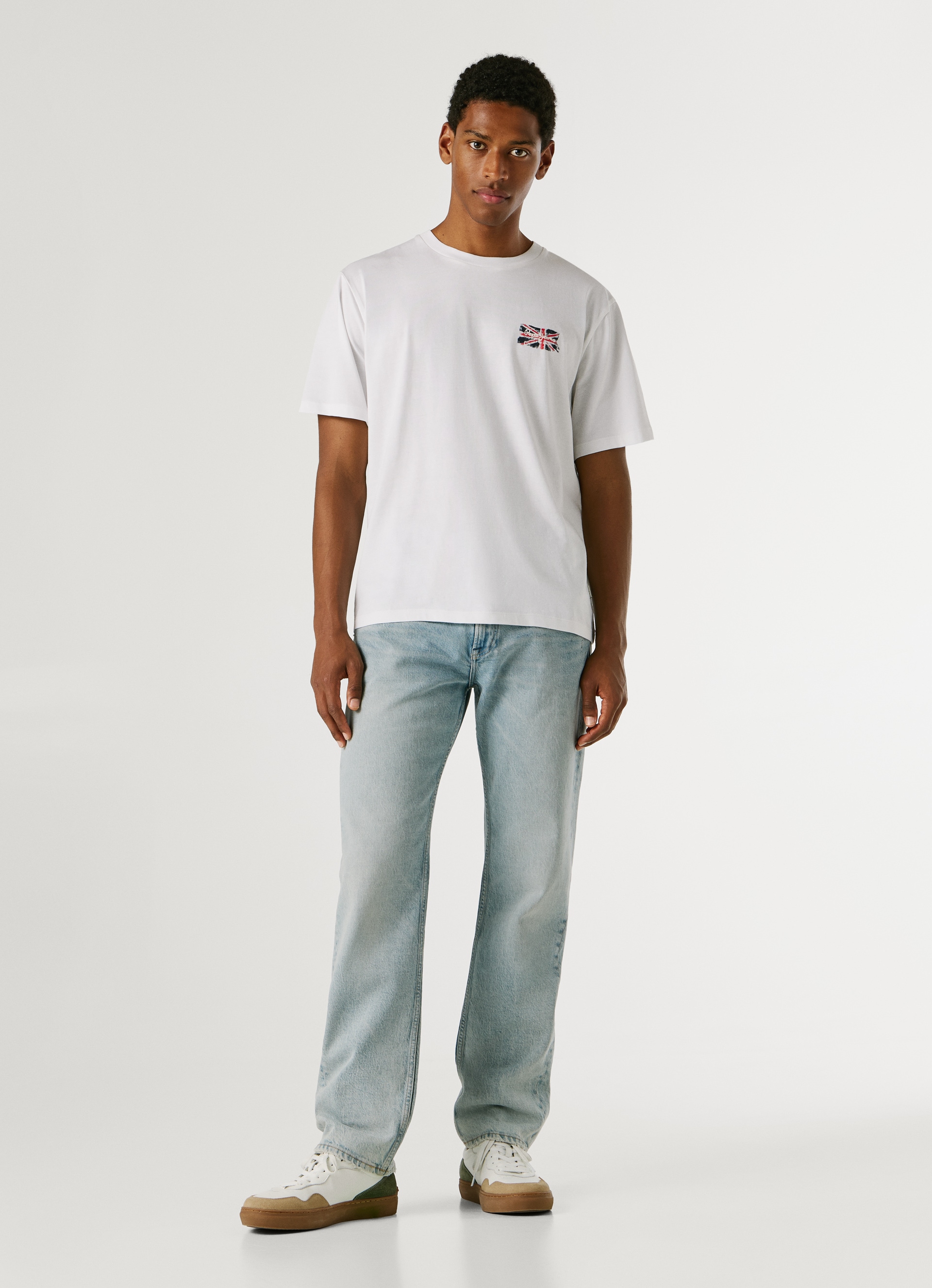 Pepe Jeans Langarmshirt »EGGO LONG N« aus reiner Baumwolle, Rundhals