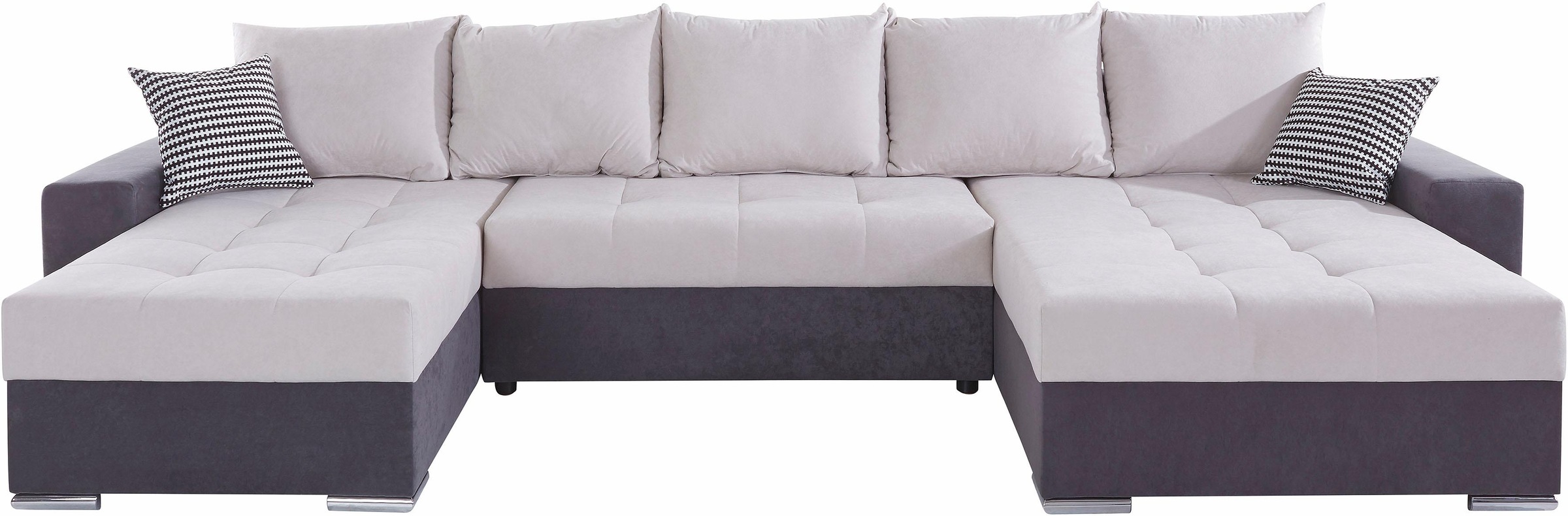 COLLECTION AB Wohnlandschaft »Josy XXL U-Form, B: 333 cm, mit 2 Recamieren günstig online kaufen