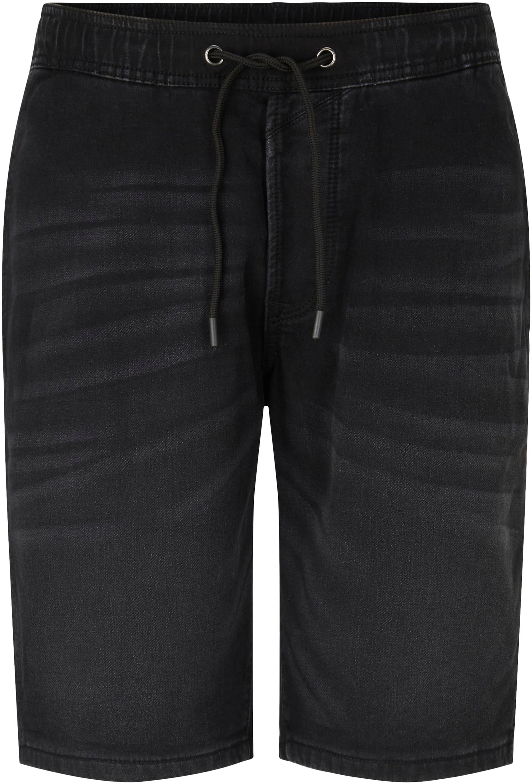 5. Bild von TOM TAILOR Denim Jeansshorts, mit elastischem Tunnelzugbund