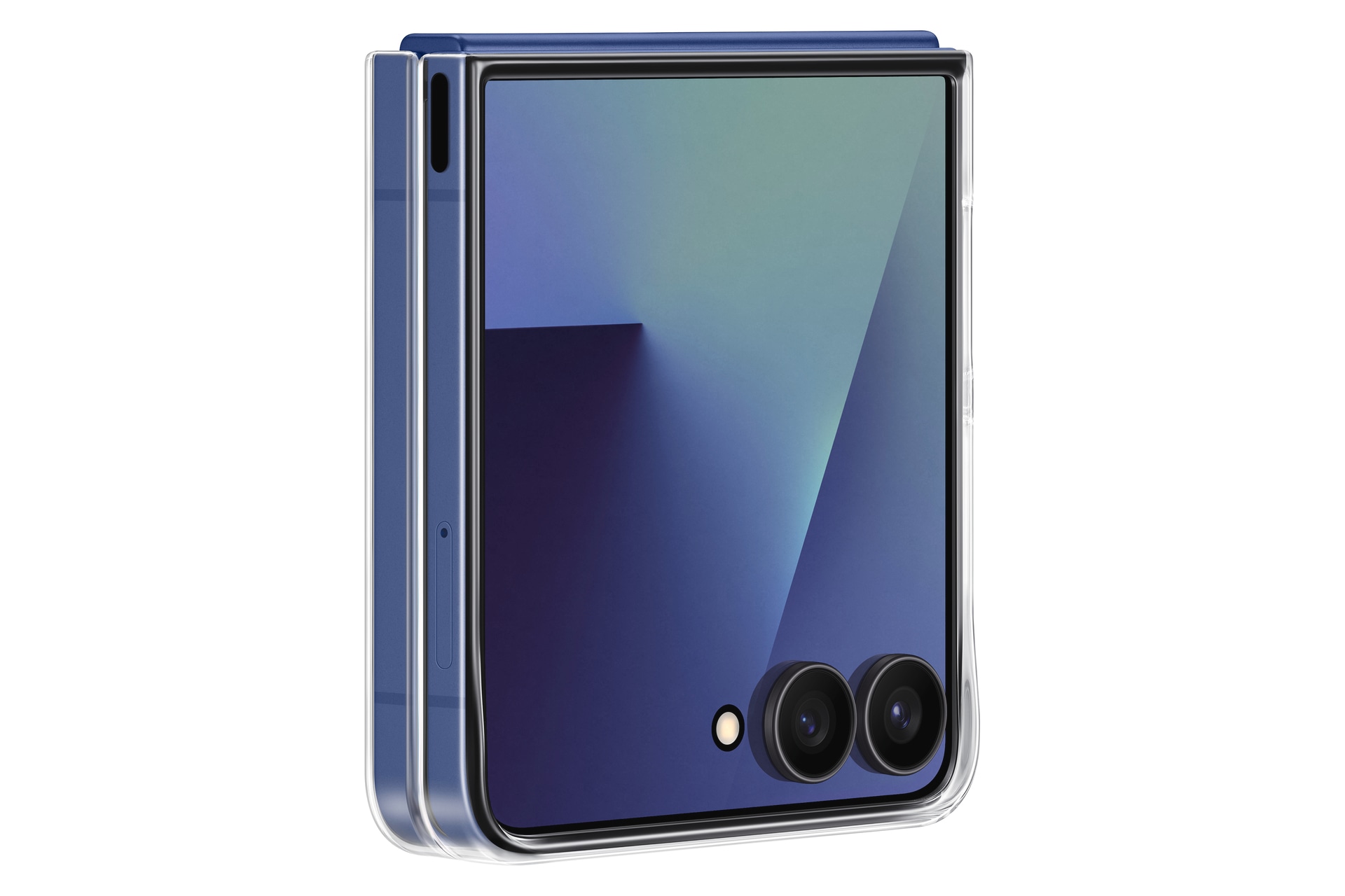 Samsung Handyhülle »Clear Case für Samsung Galaxy Z Flip7«, Samsung Galaxy Z Flip7, Backcover, Schutzhülle, Handyschutzhülle, Case, Schutzcase, stoßfest