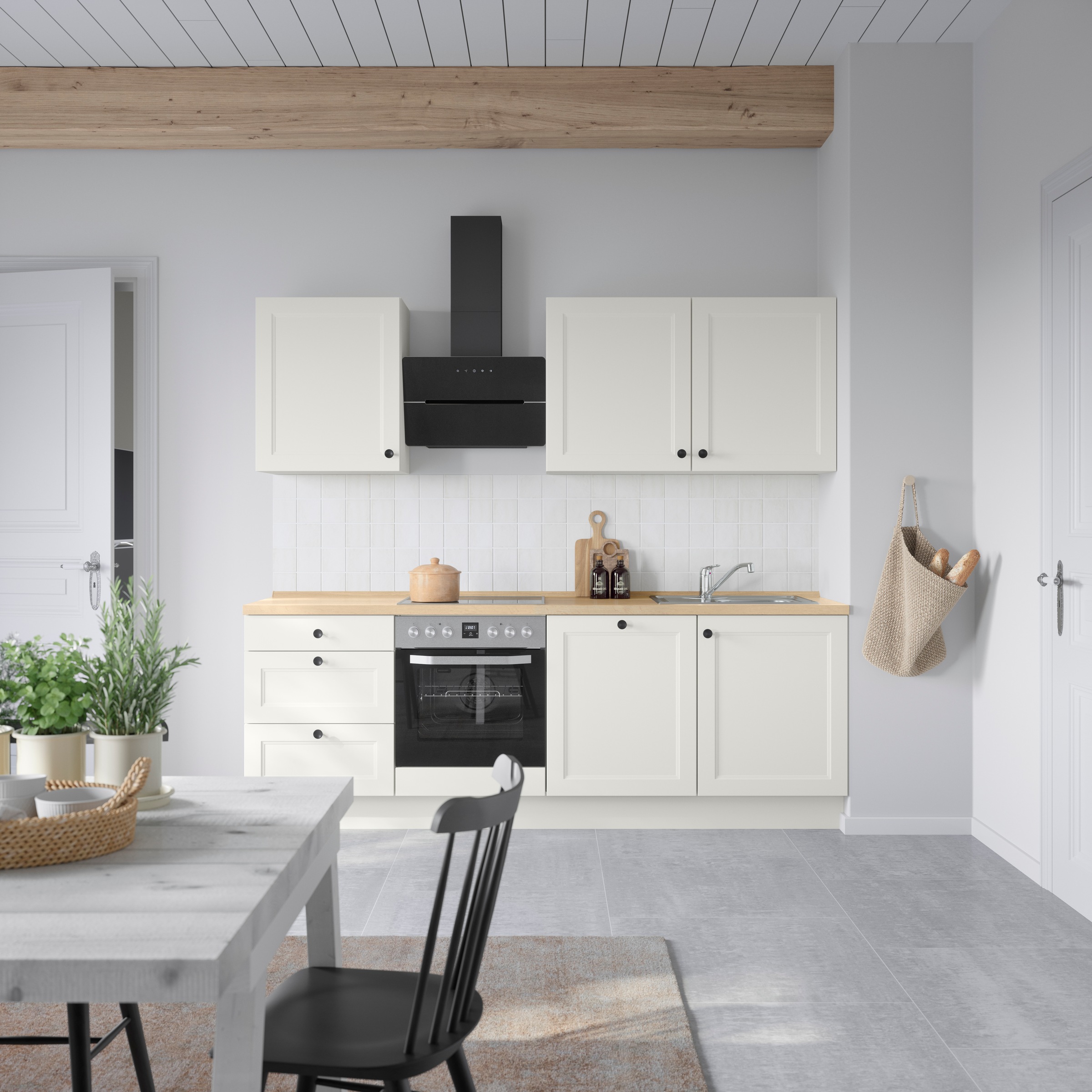 nobilia® Küchenzeile »"Cascada II"« vormontiert, Breite 240 cm, Ausrichtung günstig online kaufen