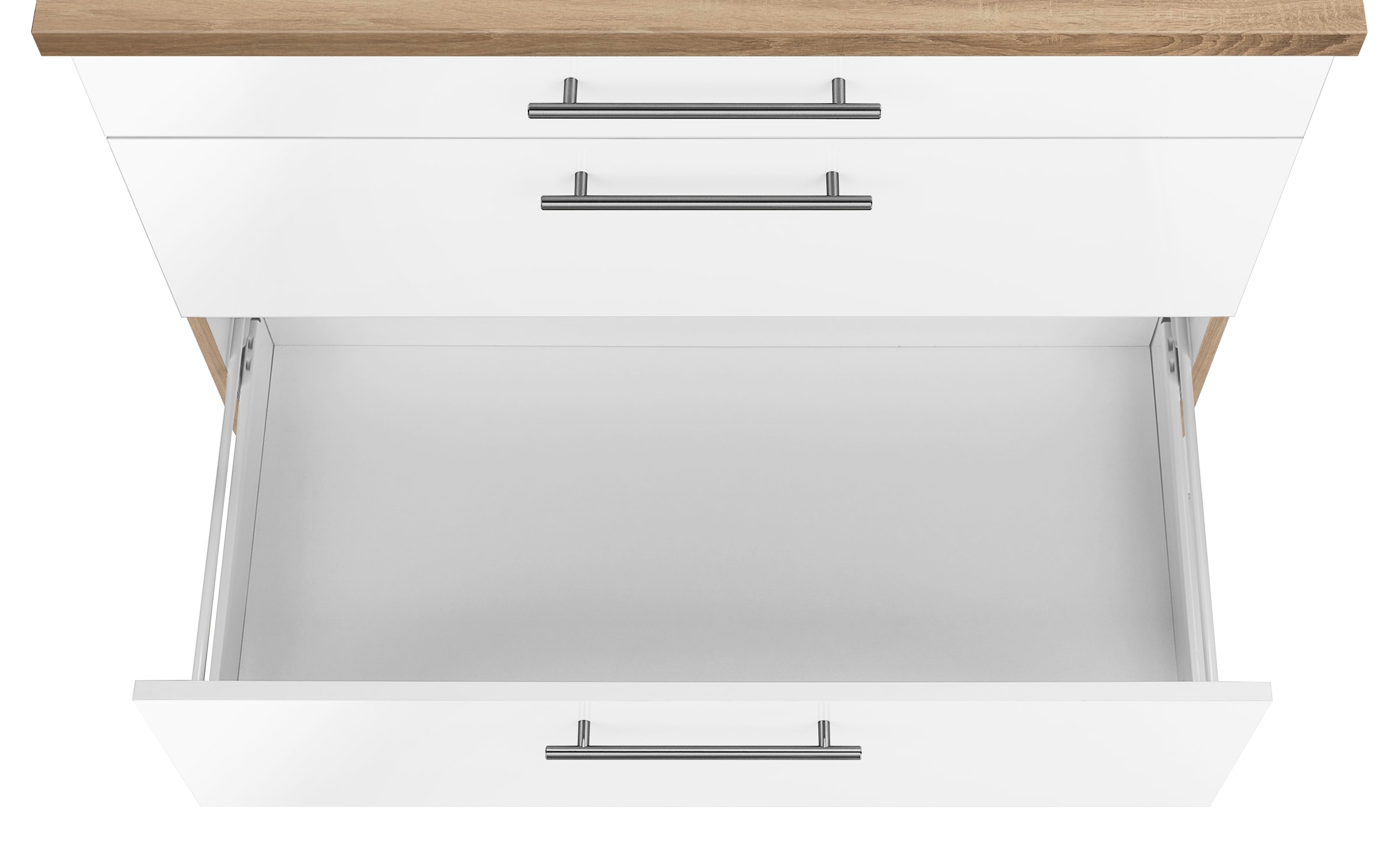 wiho Küchen Unterschrank »Cali«, 90 cm breit, mit 2 großen Auszügen
