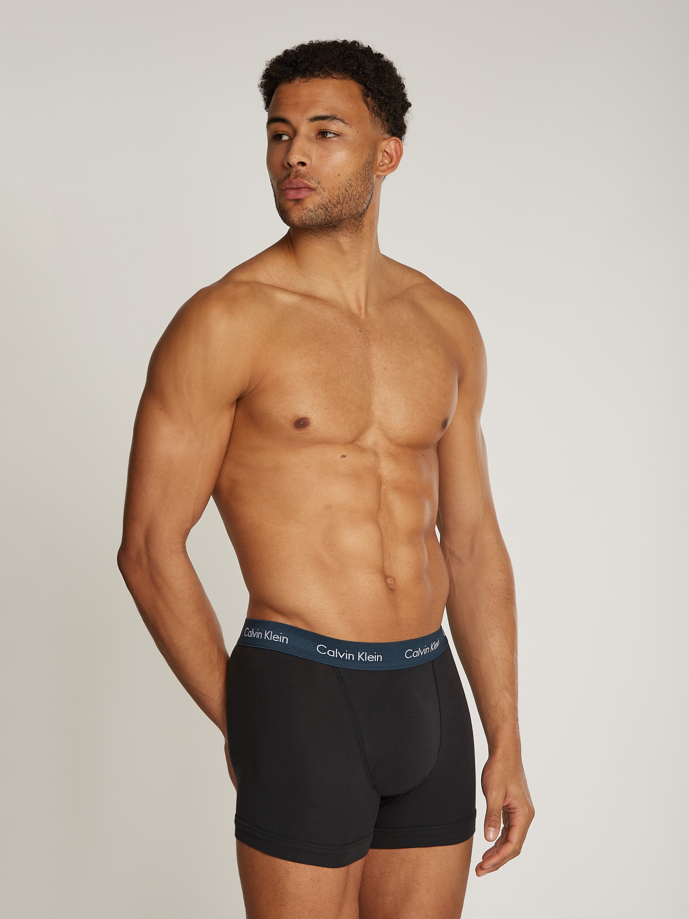 Calvin Klein Underwear Trunk »TRUNK 3PK«, (Packung, 3 St.), mit Calvin Klein Logo-Elastikbund (3 Stück)