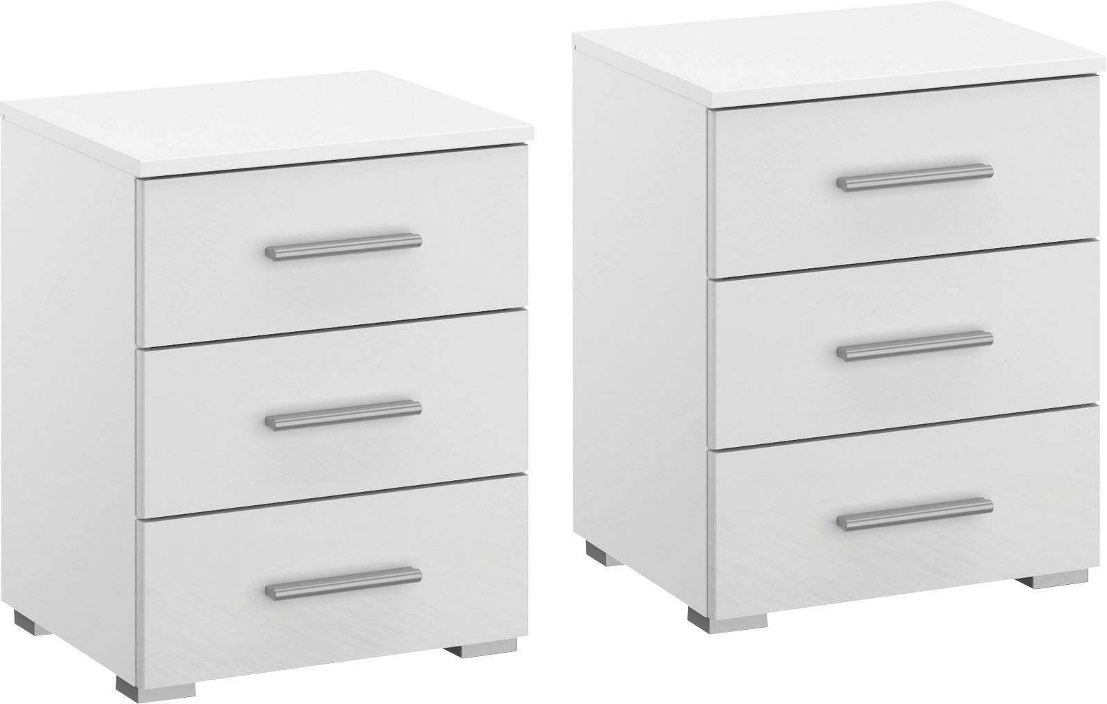 rauch Nachtkommode »Base«, (Set), 2er-Set, optional in moderner Hochglanz-Front