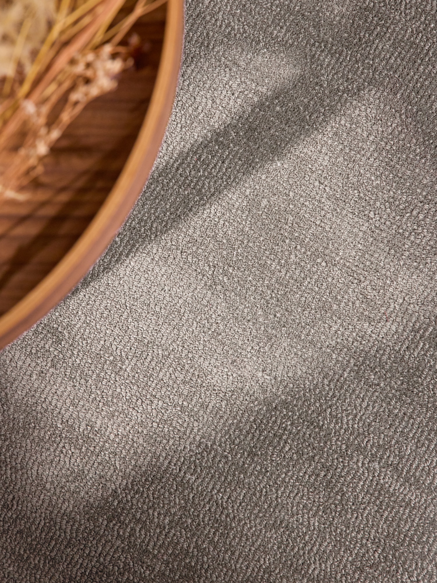 Villeroy & Boch Teppich »Wollteppich Kari« rechteckig 17 mm Höhe Handgewebt, Wolle, Bordüre, Einfarbig, Läufer, Wohnzimmer, Organisch