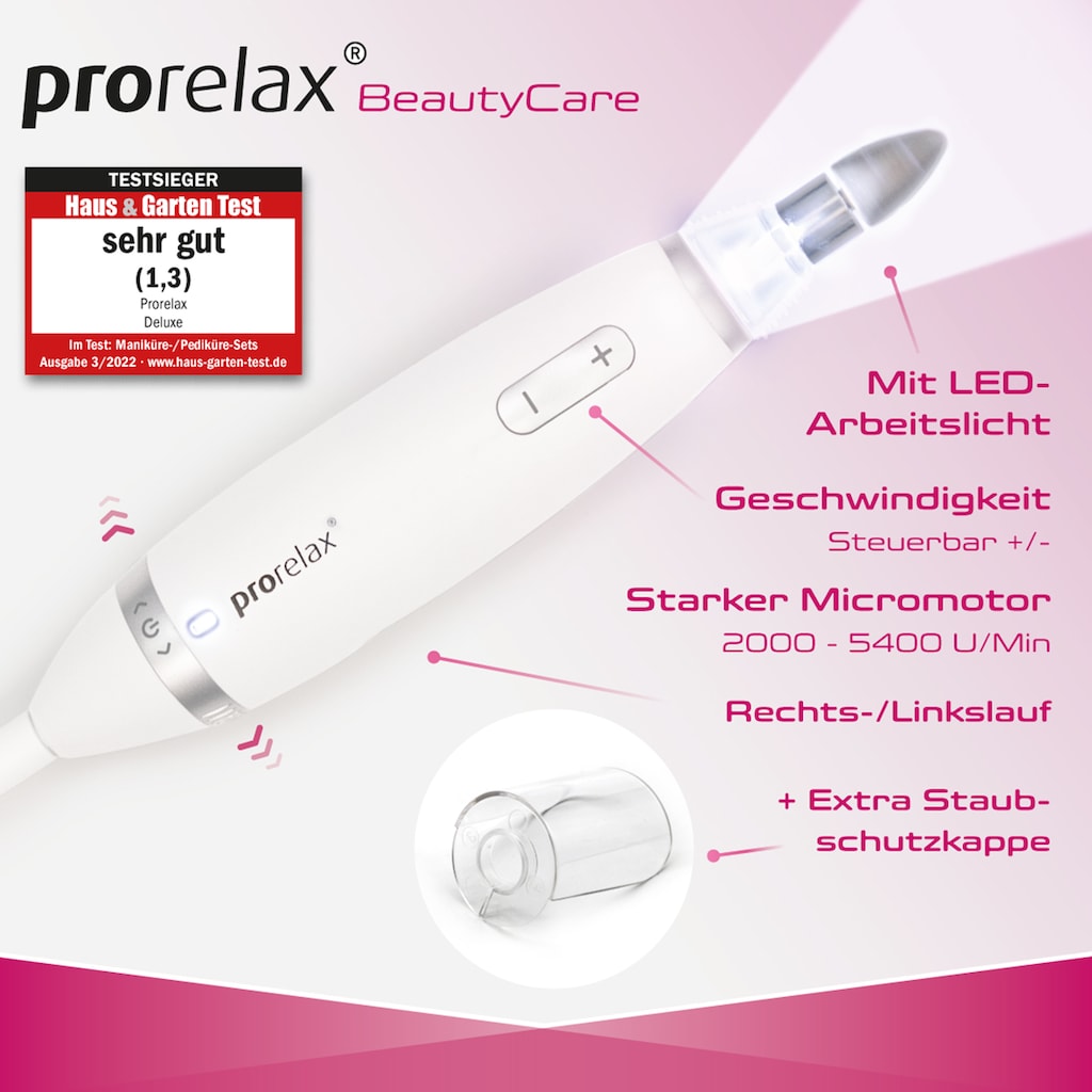 prorelax Maniküre-Pediküre-Set »52248  DELUXE«