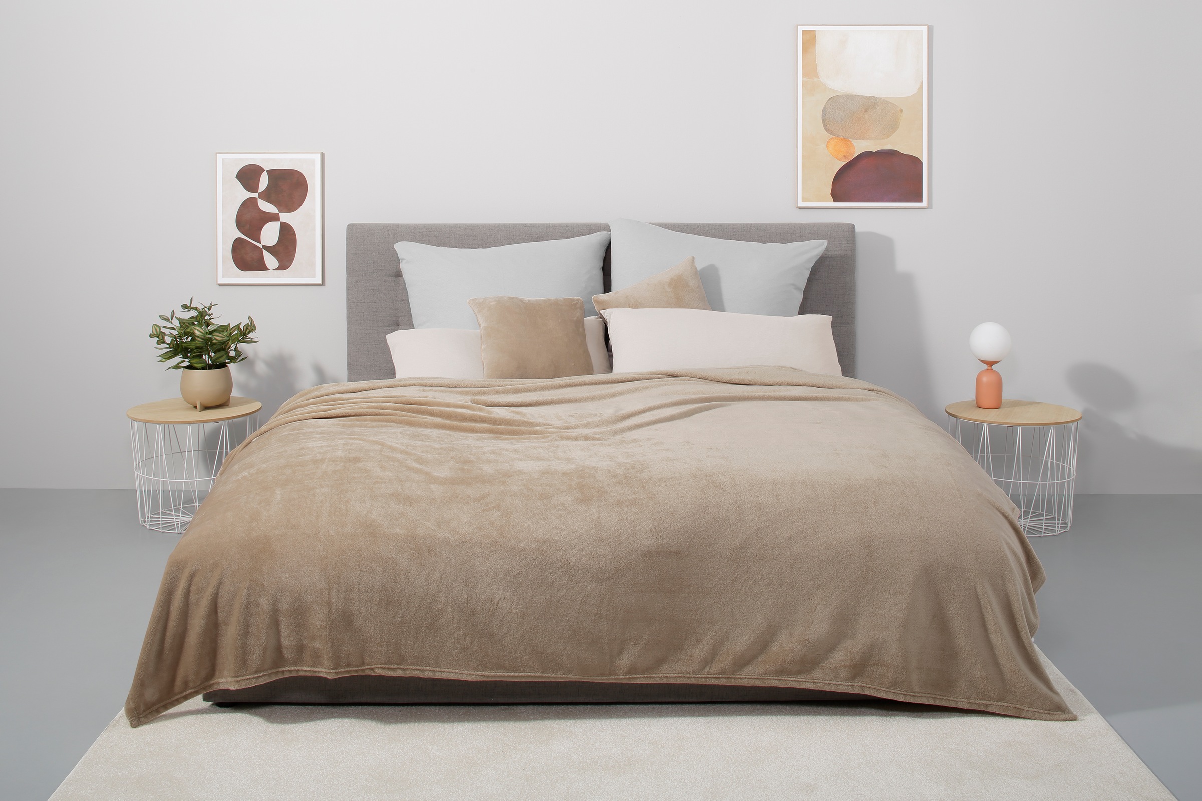 my home Tagesdecke »Desner3«, mit Cashmere-Touch, viele Farben erhältlich, günstig online kaufen