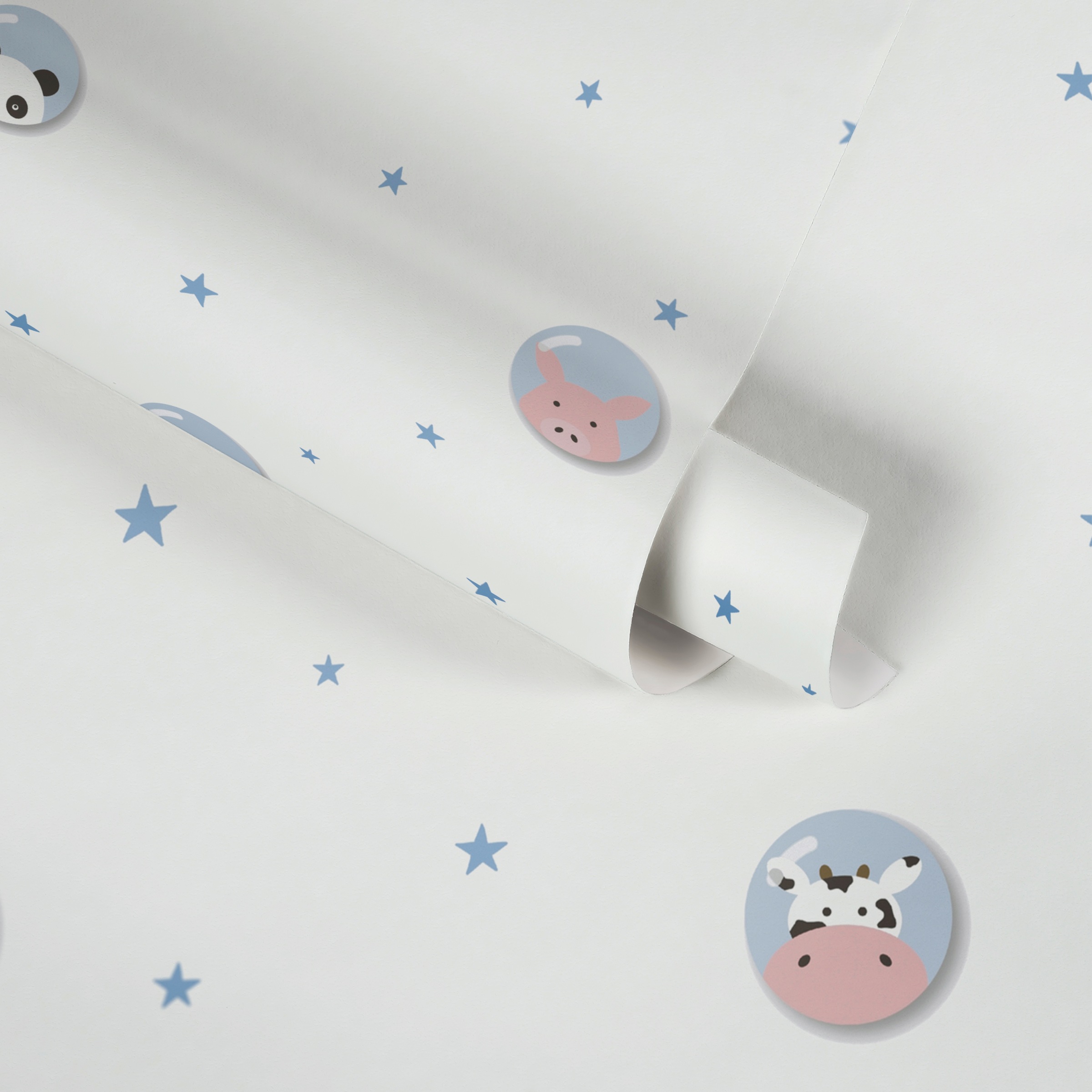 A.S. Création Vliestapete »Little Love«, Motiv-abstrakt-naturalistisch, Kindertapete Tapete Tier Tapeten Kinderzimmer Schlafzimmer Design Büro