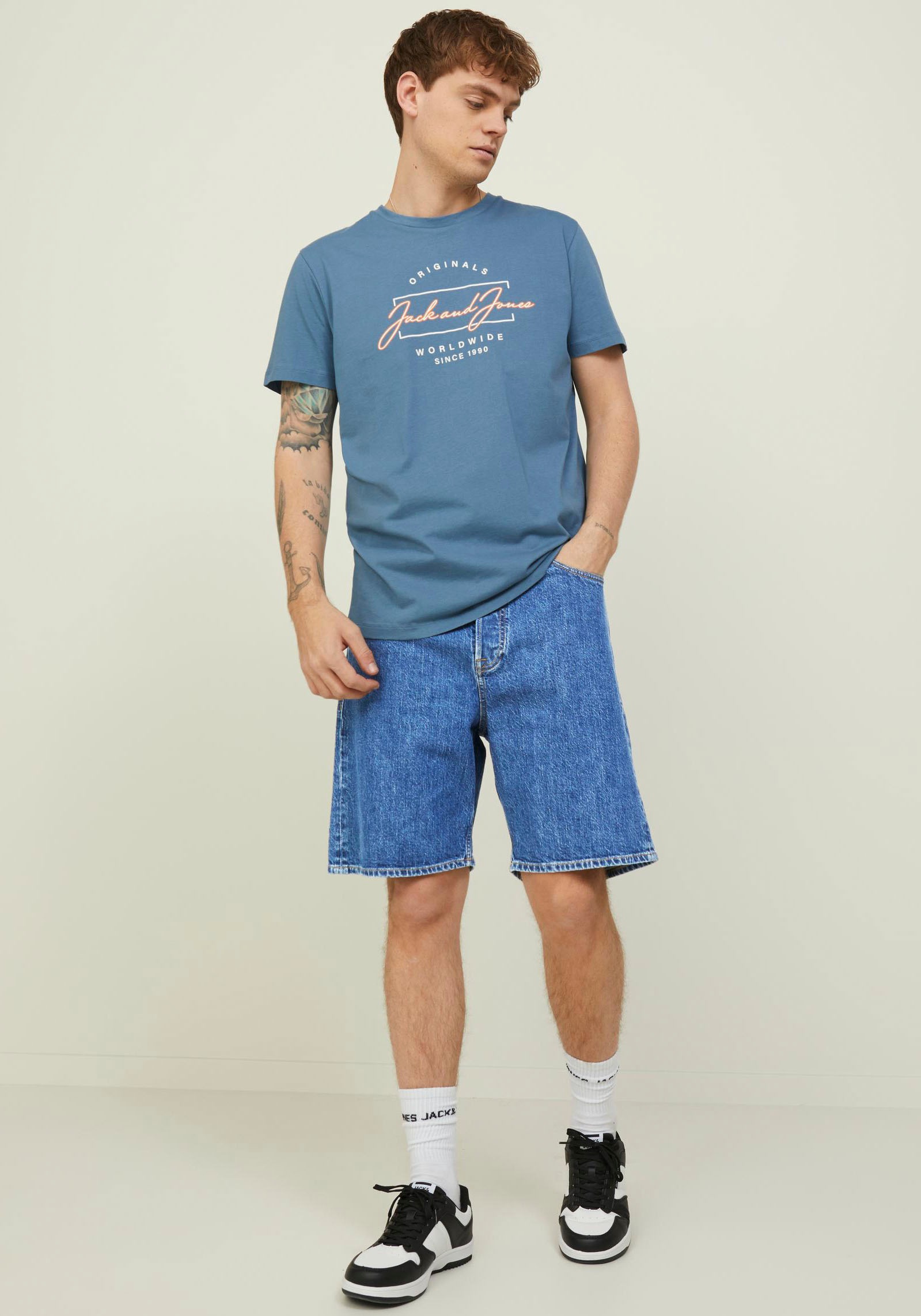 8. Bild von Jack & Jones Jeansshorts »JJITONY JJORIGINAL SHORTS SBD 911 SN«