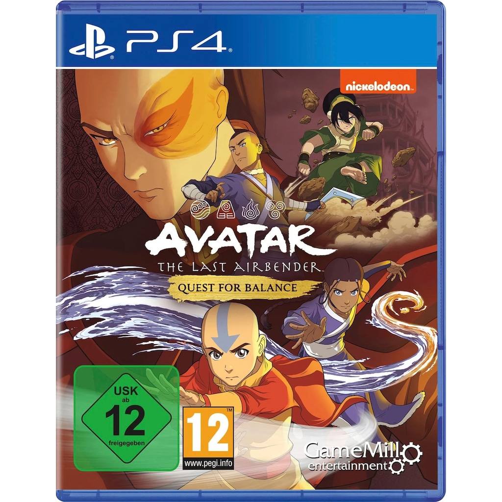 NBG Spielesoftware »Avatar: The Last Airbender - Quest for Balance«, PlayStation 4